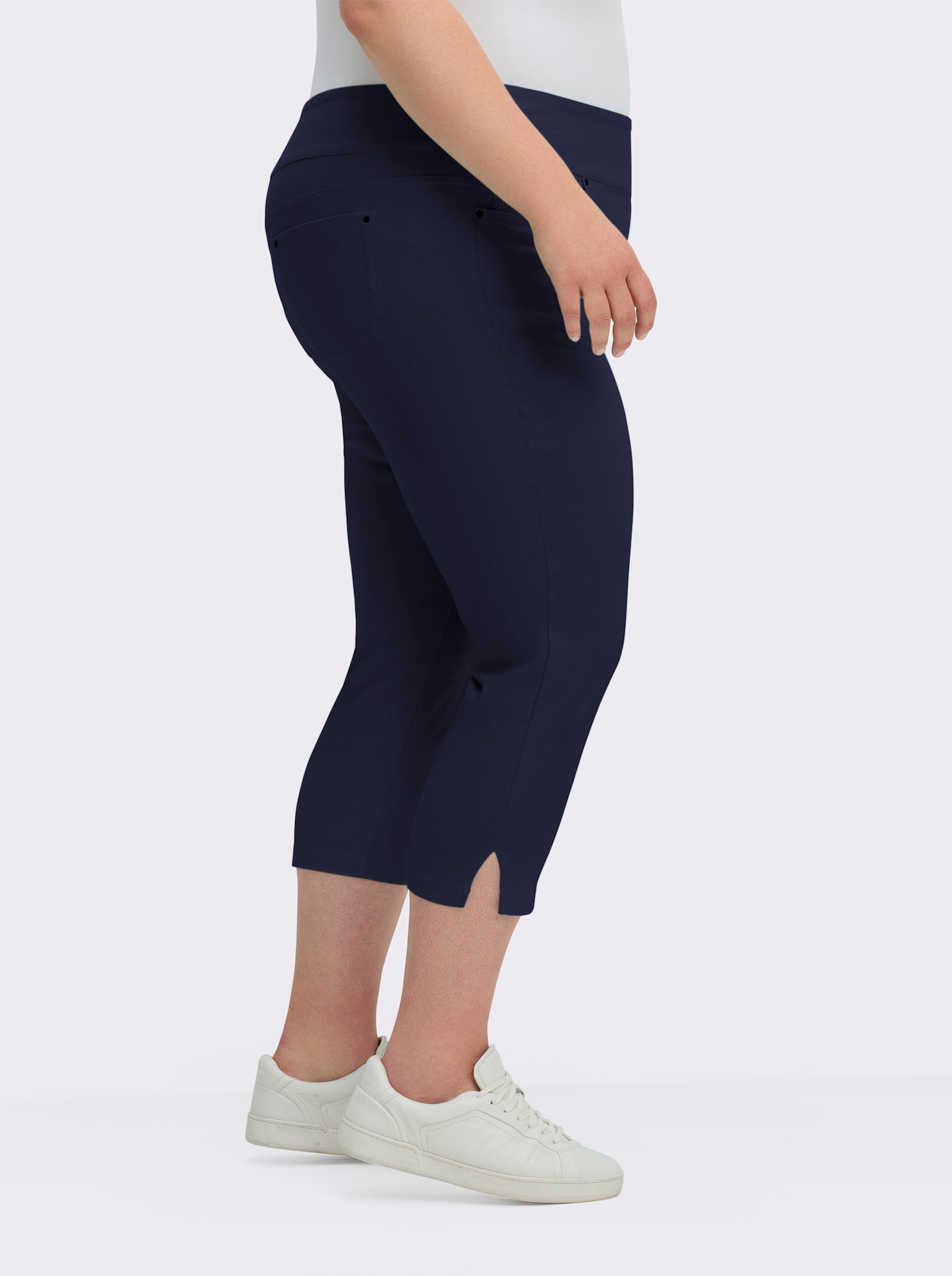 Stretch-Hose in Wadenlänge - marine