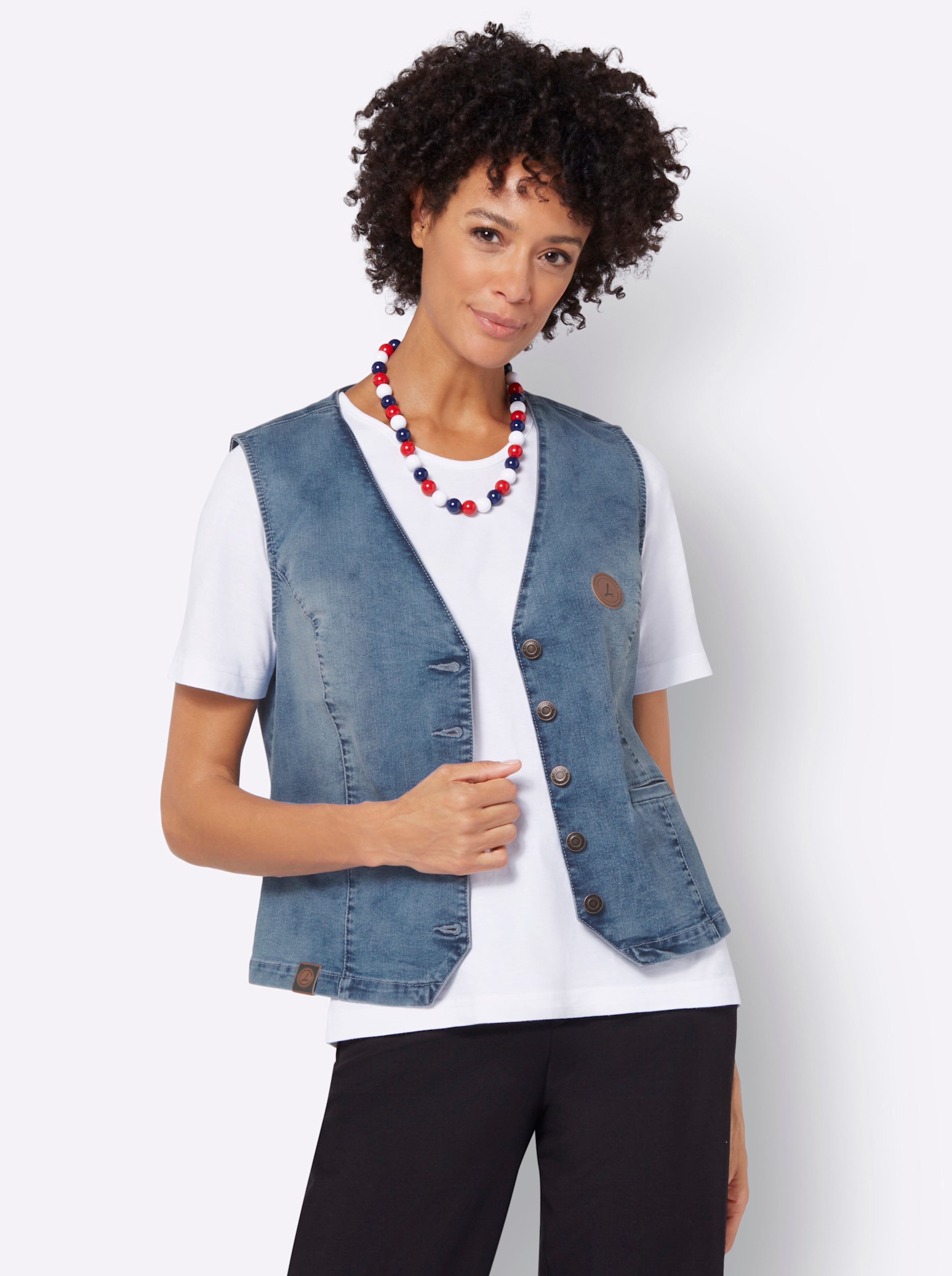 Jeansgilet