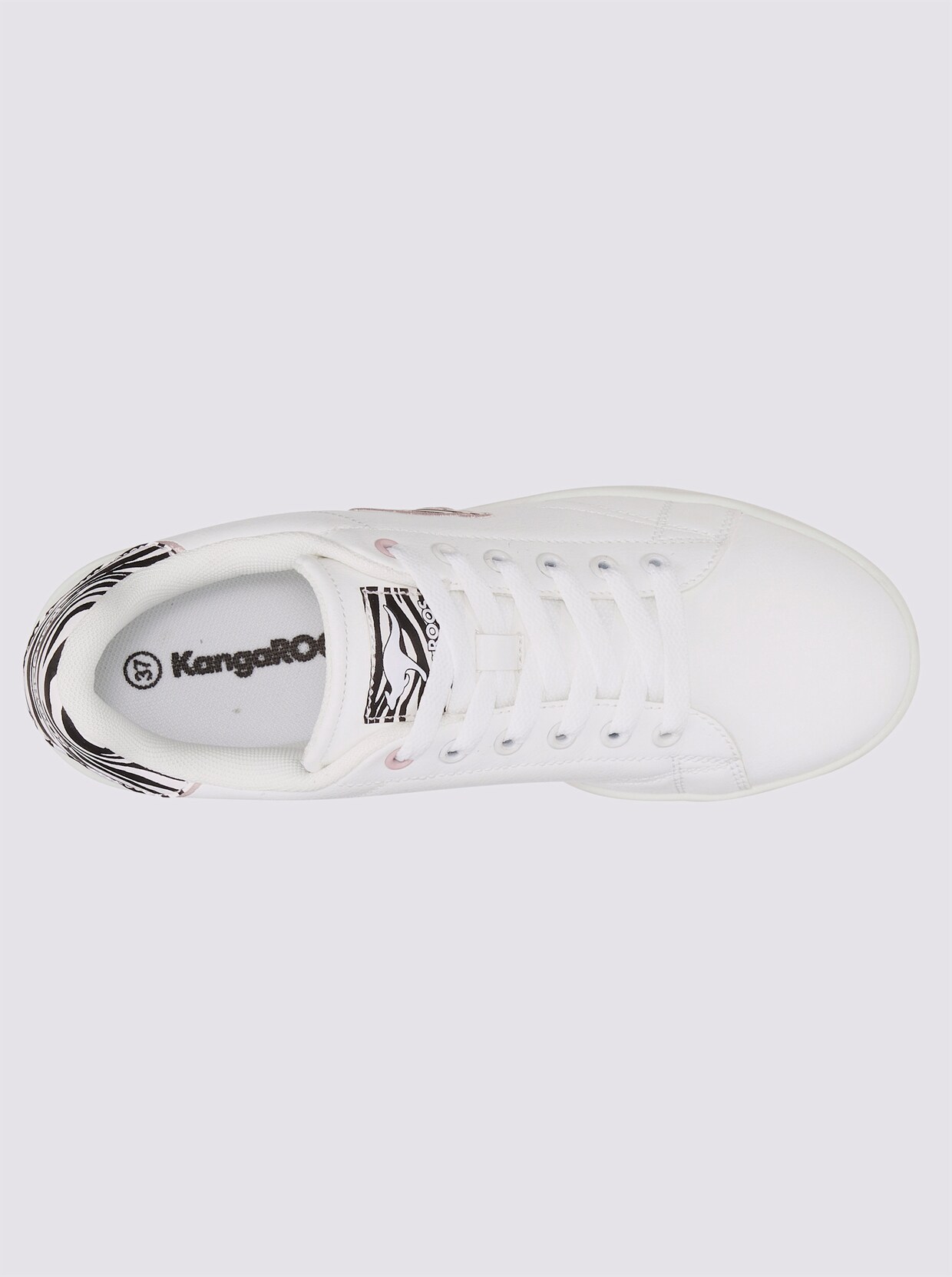 KangaROOS Sneaker - weiß-schwarz