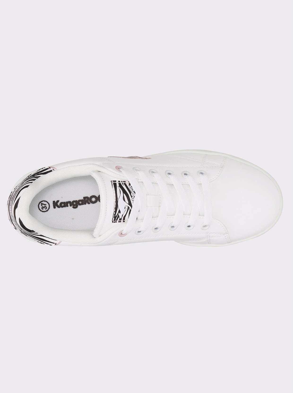 KangaROOS Sneaker - wit/zwart