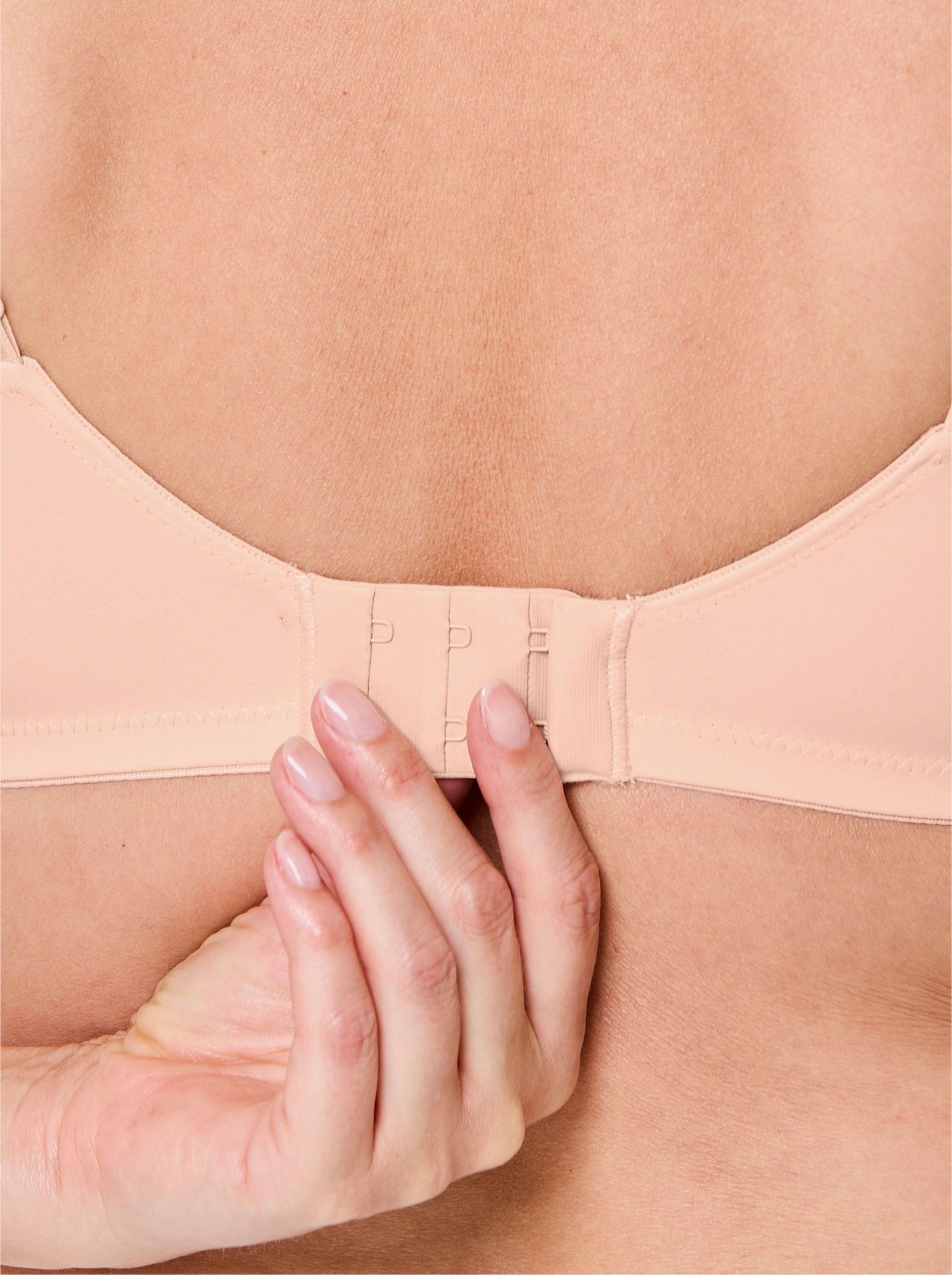 Entlastungs-BH ohne Bügel - elfenbein