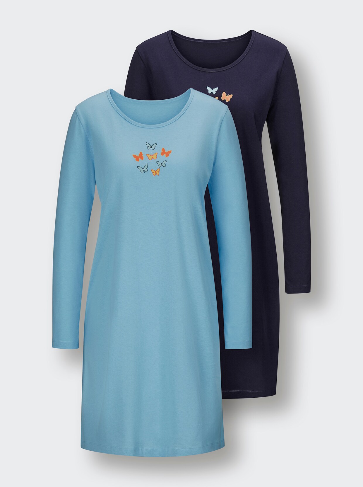 wäschepur Sleepshirts - aqua + marine