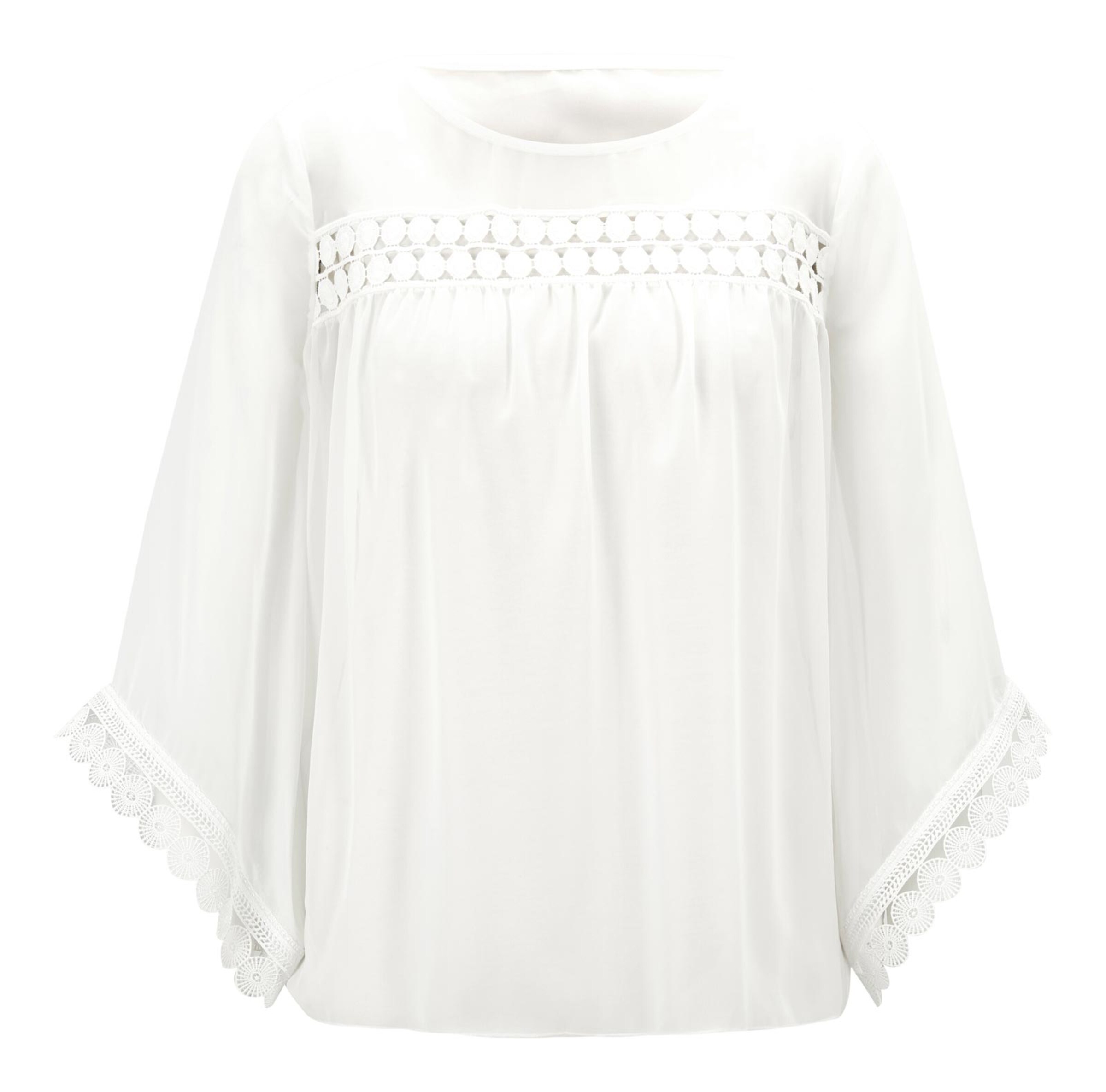 Damenmode Blusen Linea Tesini Bluse in champagner Damenmode Blusen Linea Tesini Bluse in champagner