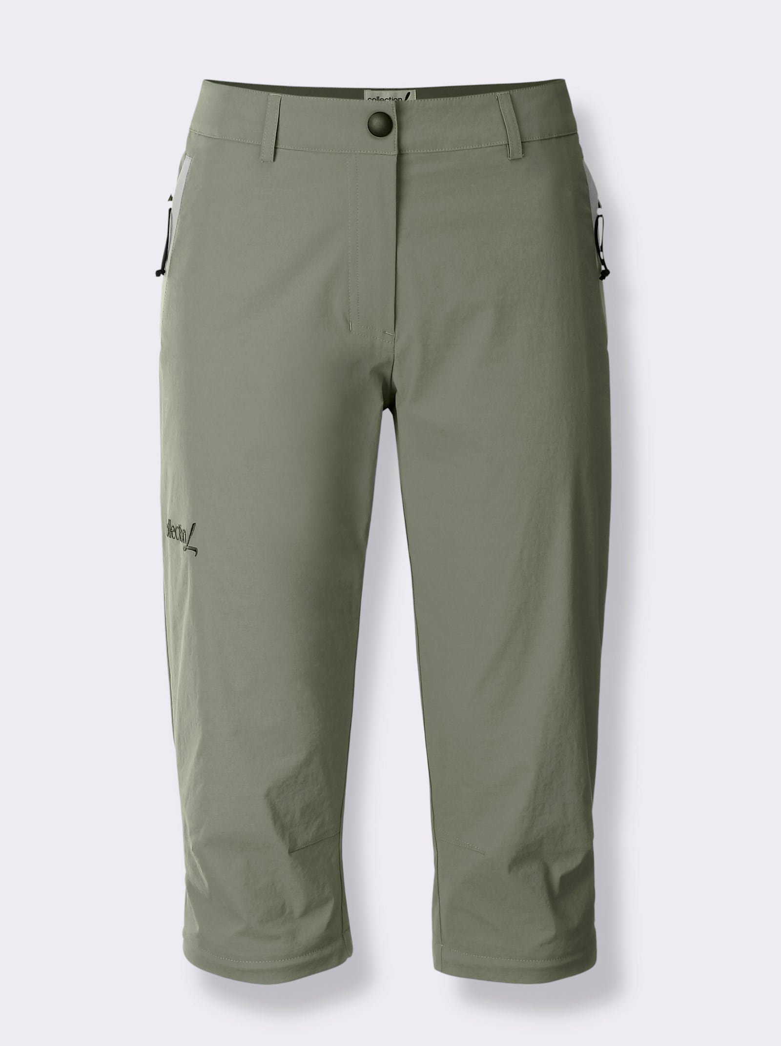 Zip-off-Hose mit 2 Tragevarianten - khaki