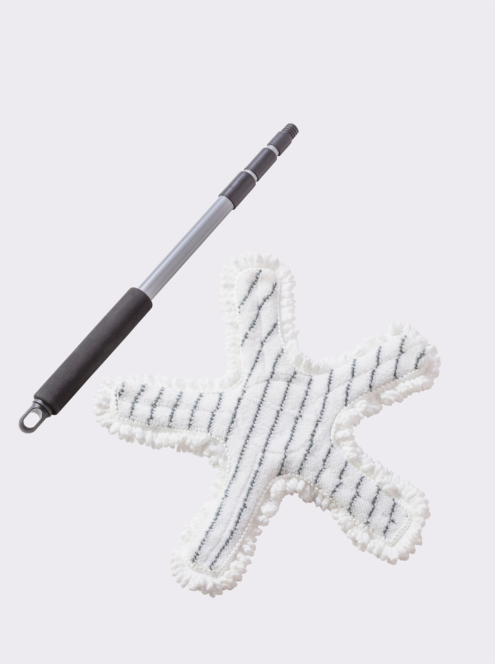 heine home Vloerwisserset - grijs/wit