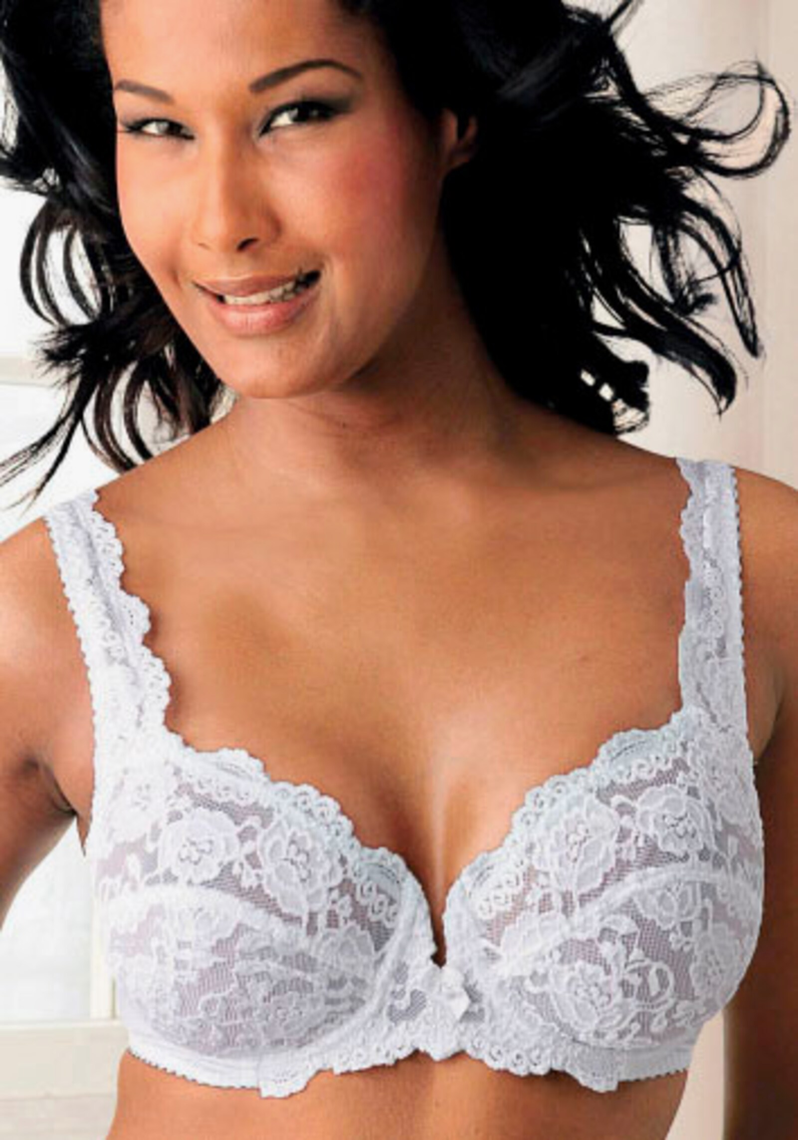 petite fleur Bügel-BH - schwarz+weiß