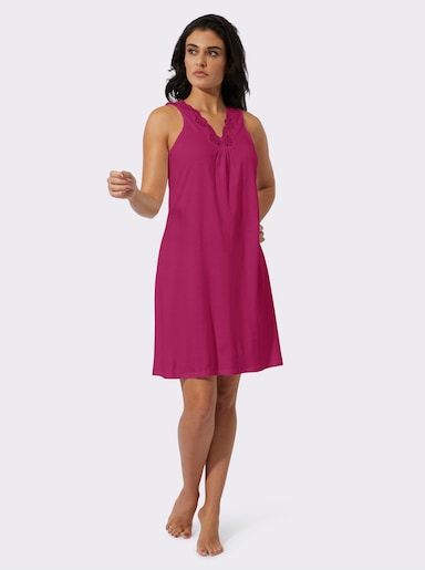 wäschepur Nachthemd - fuchsia