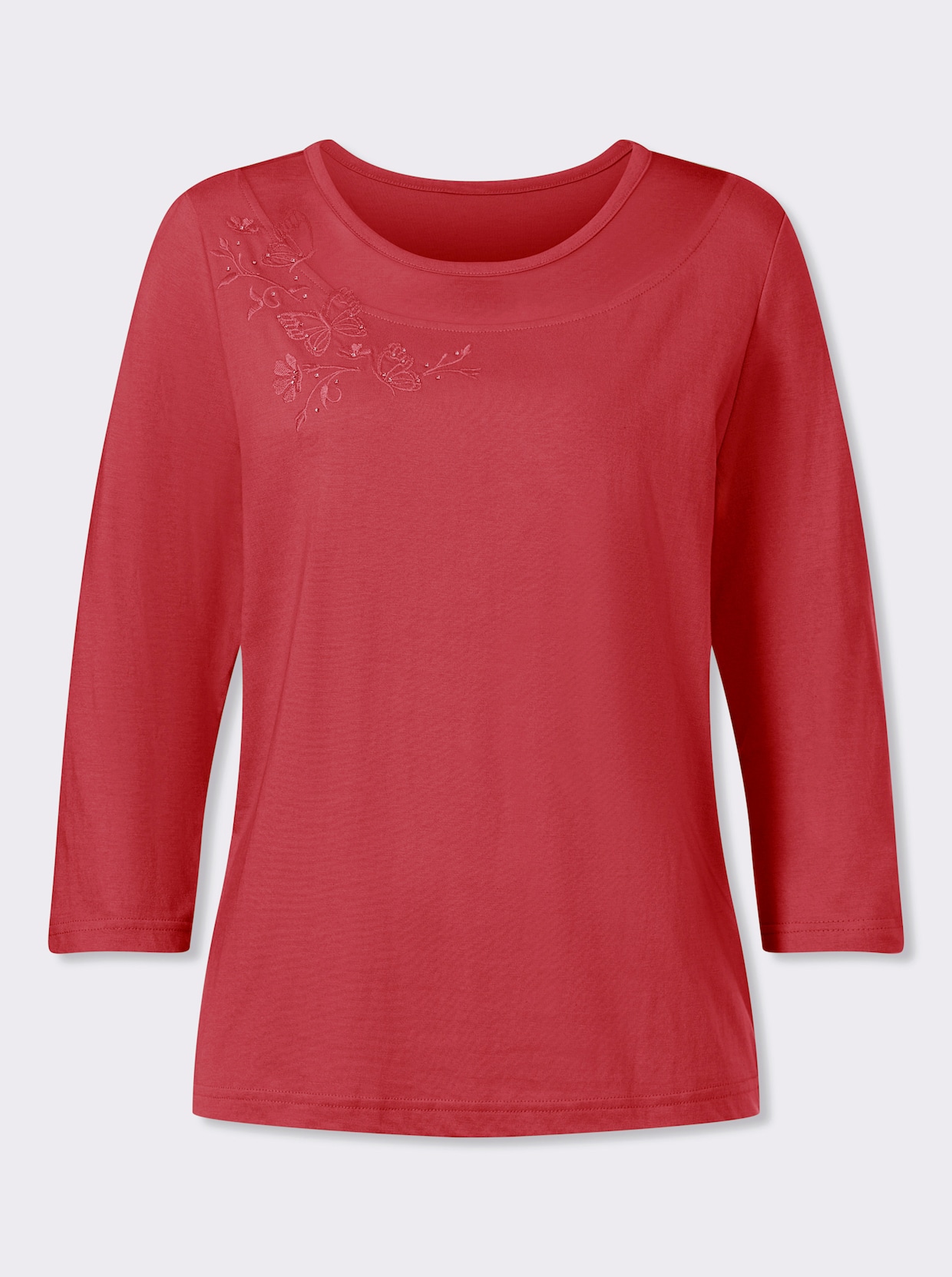 Kurzarmshirt - erdbeere