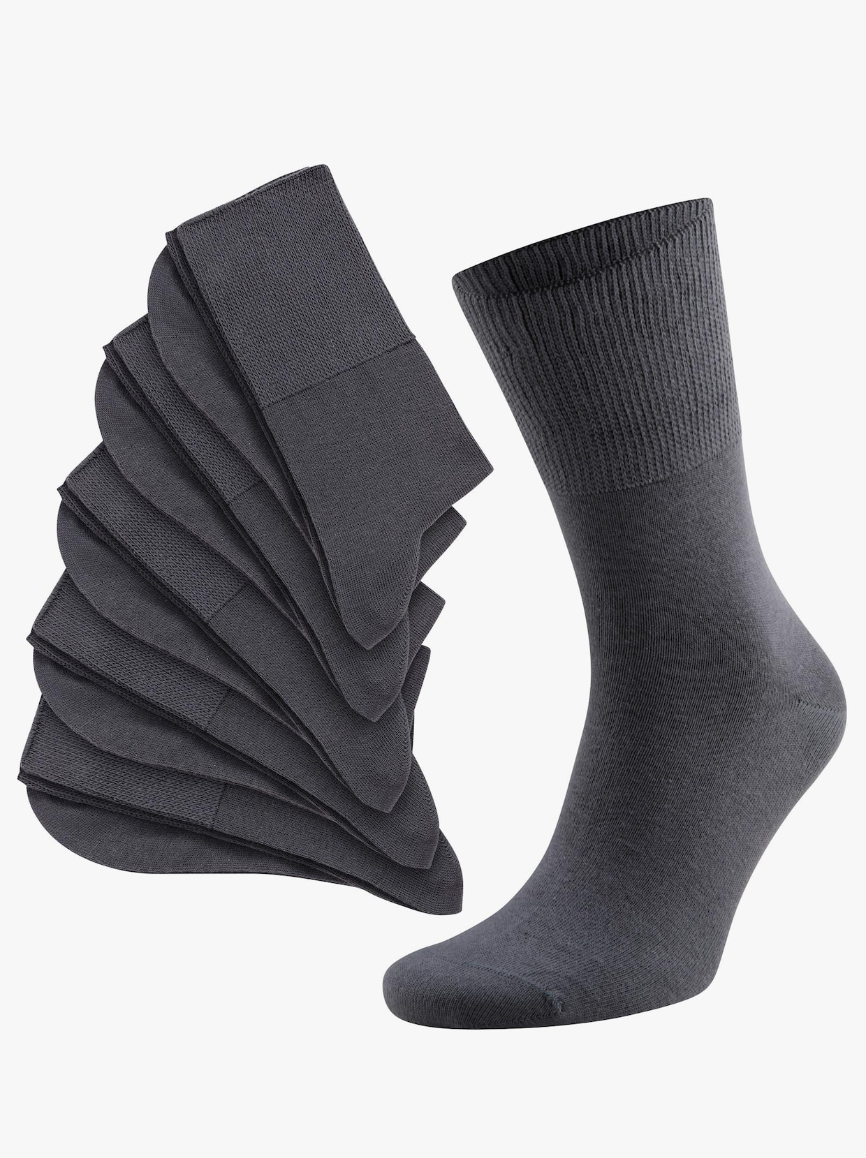 wäschepur Socken - anthrazit