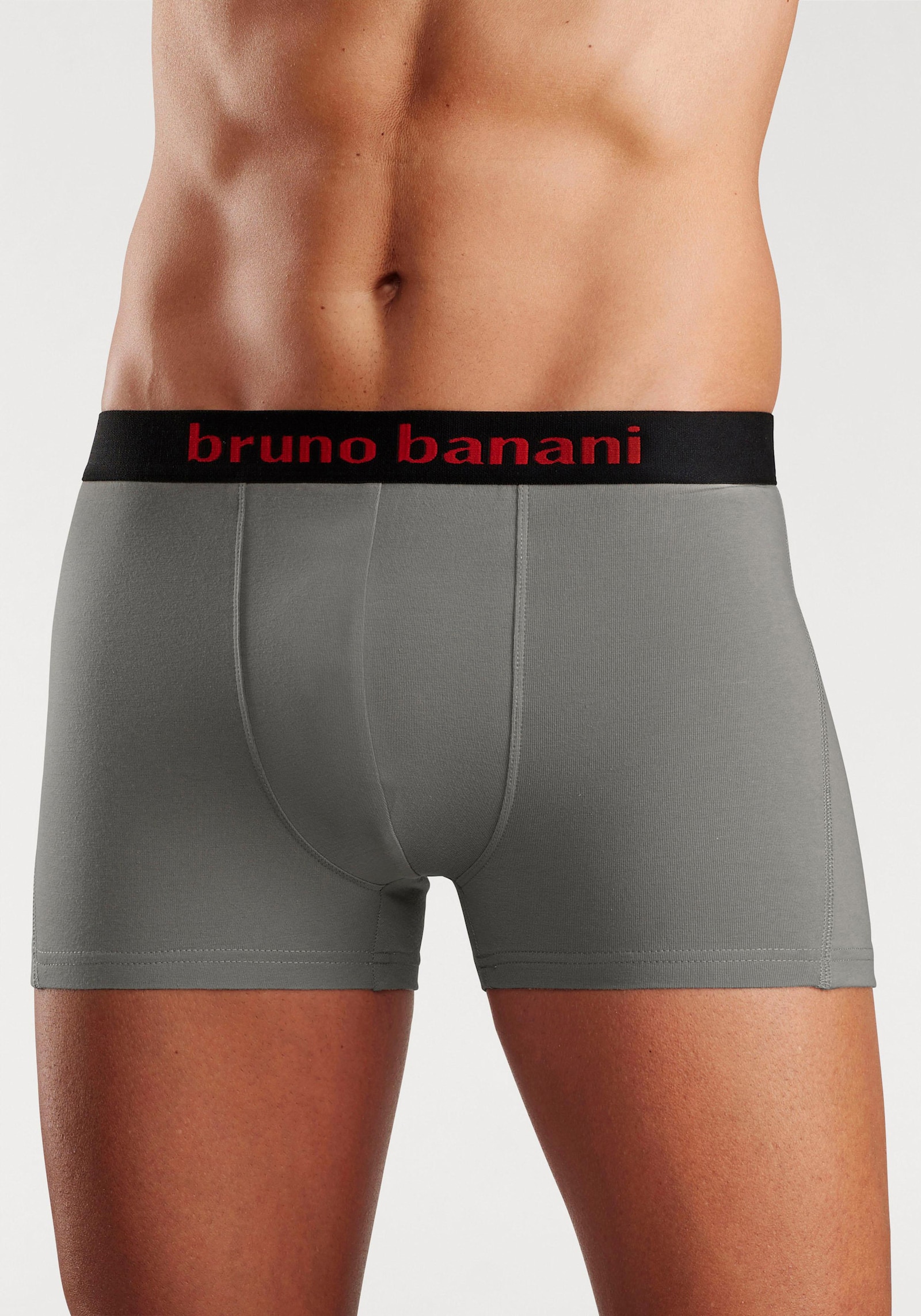 Bruno Banani Boxer - grau, türkis, schwarz, petrol