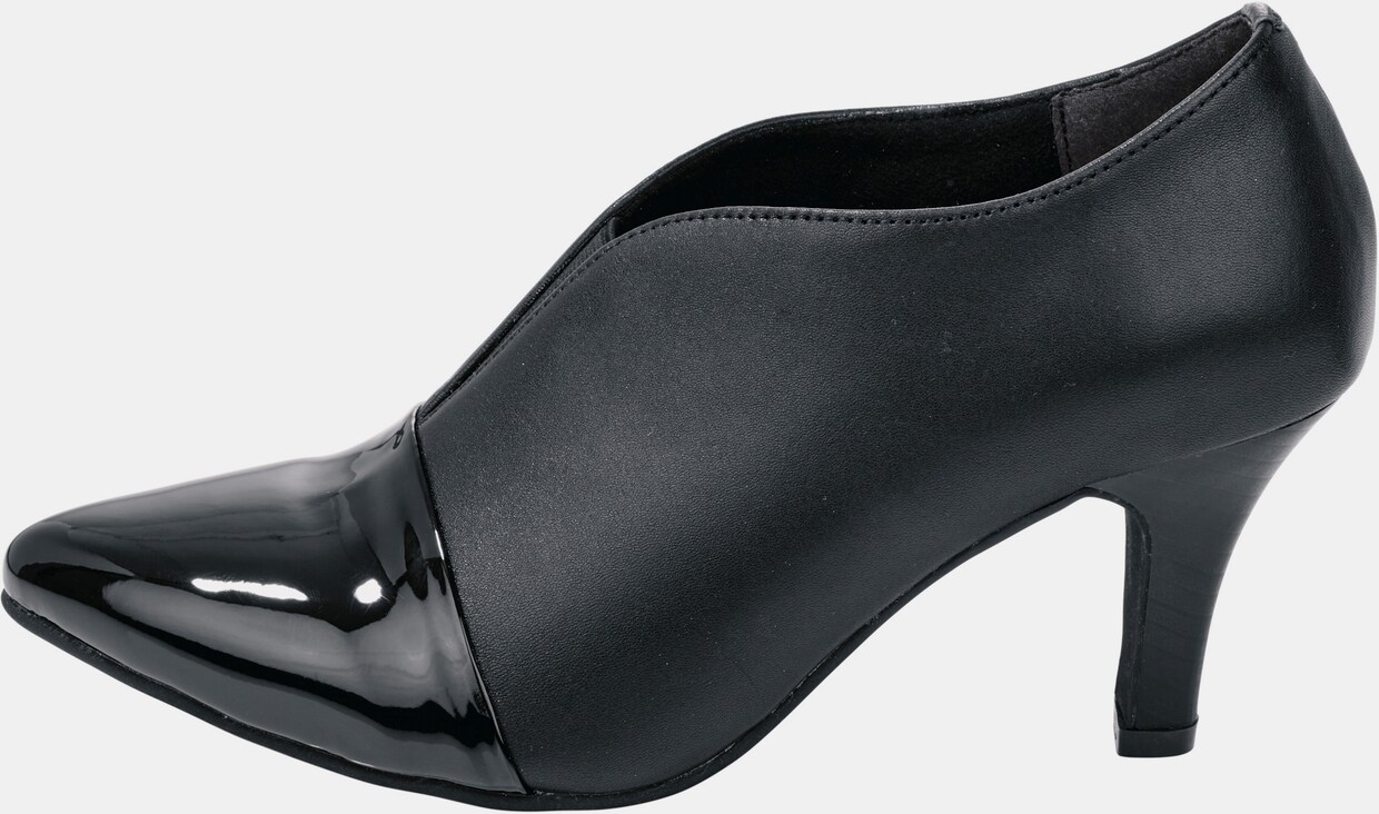 Andrea Conti Hoogfrontpumps - zwart