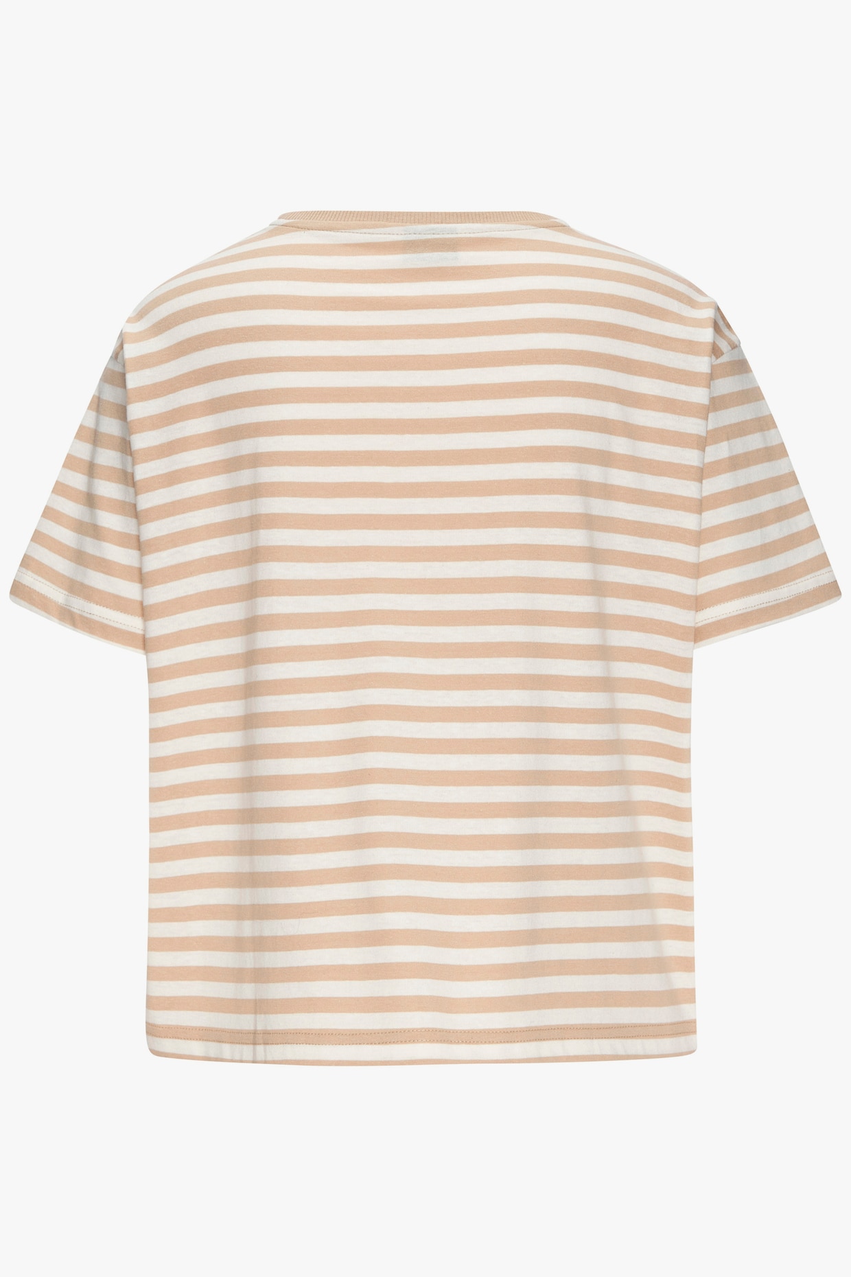 H.I.S T-Shirt - camelfarben gestreift