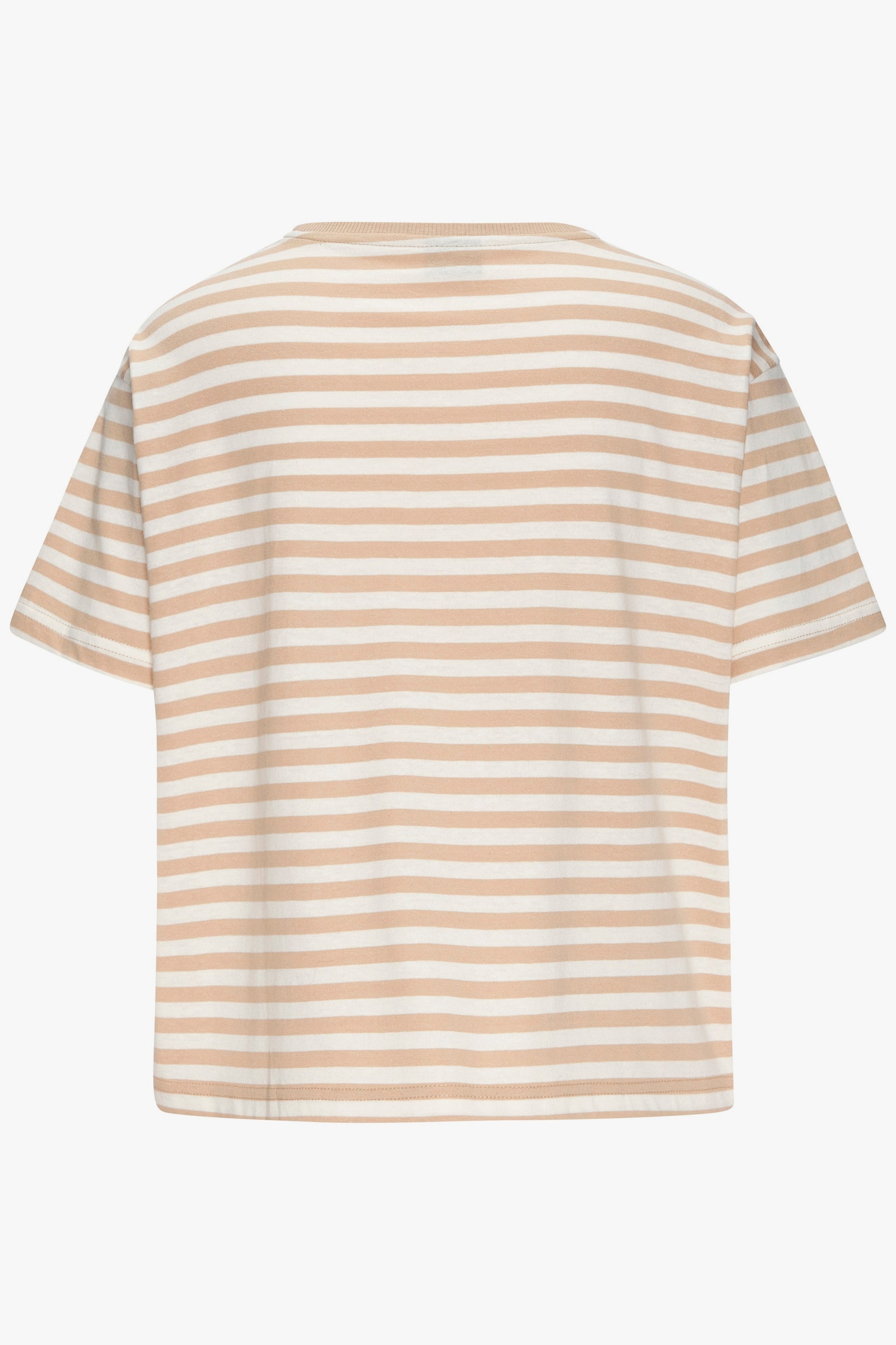 H.I.S T-Shirt - camelfarben gestreift