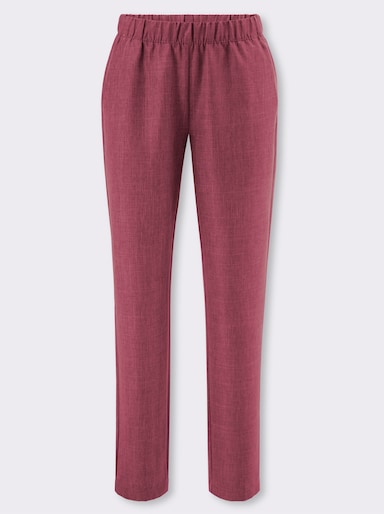Comfortbroek - malve gemêleerd