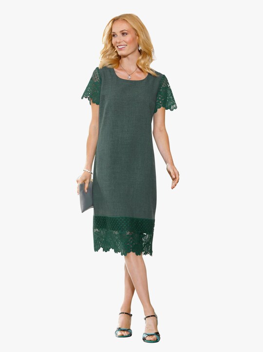 Kleid - dunkelgrün