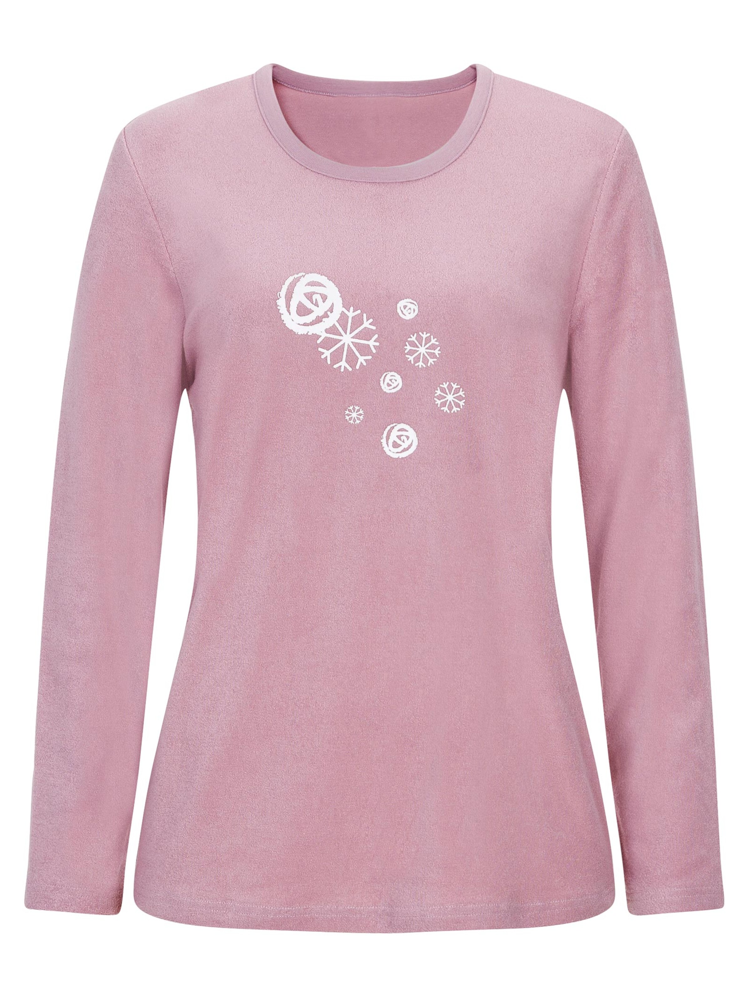 wäschepur Schlafanzug - rosenholz-bedruckt