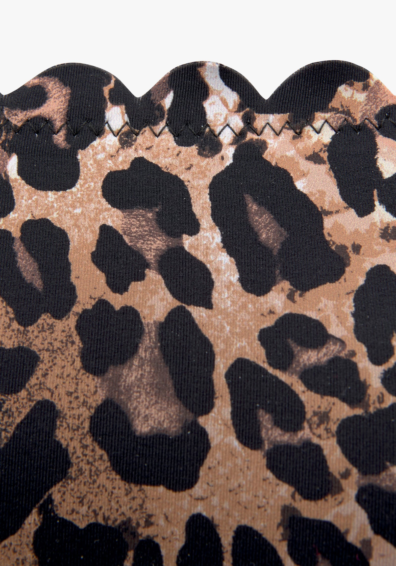 LASCANA Badeanzug - braun-bedruckt