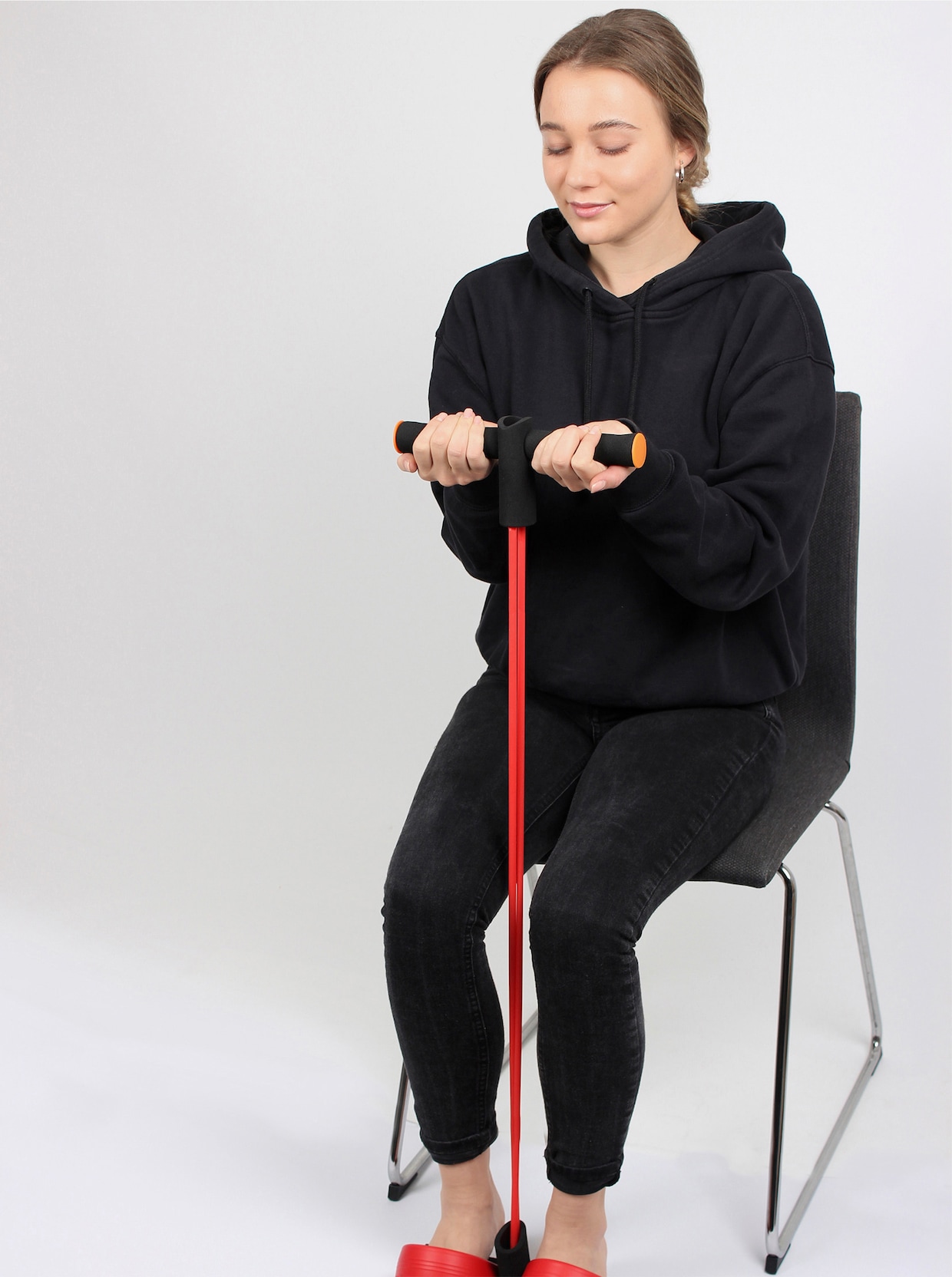 Fitness-Trainer - schwarz-rot