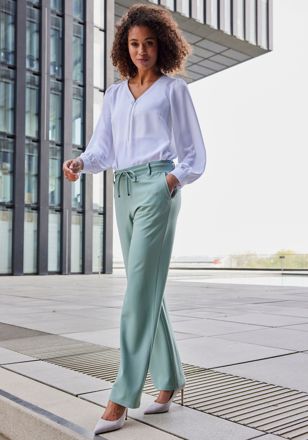 LASCANA Homewear-broek - mint