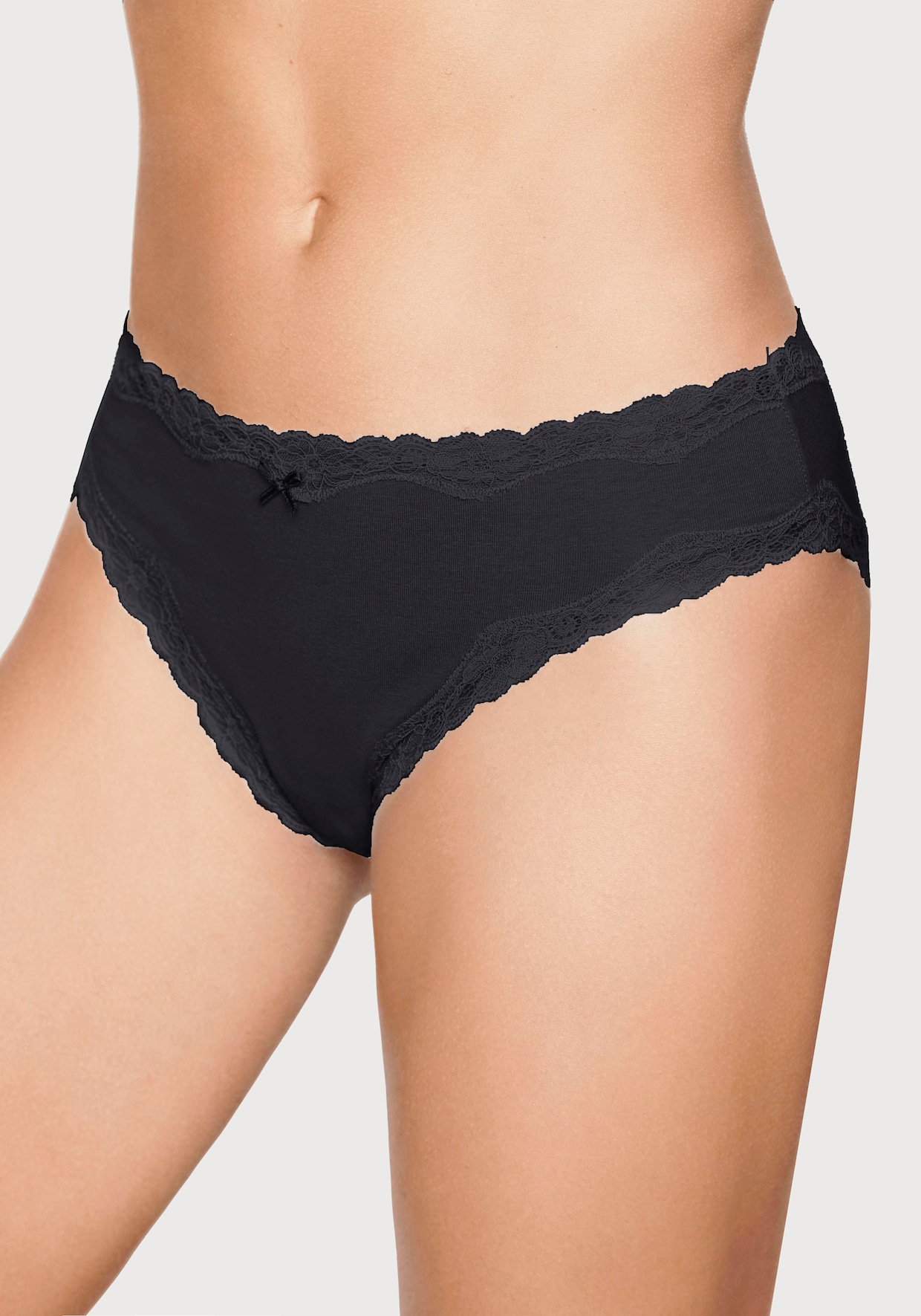 Vivance Jazz-pants slips - zwart