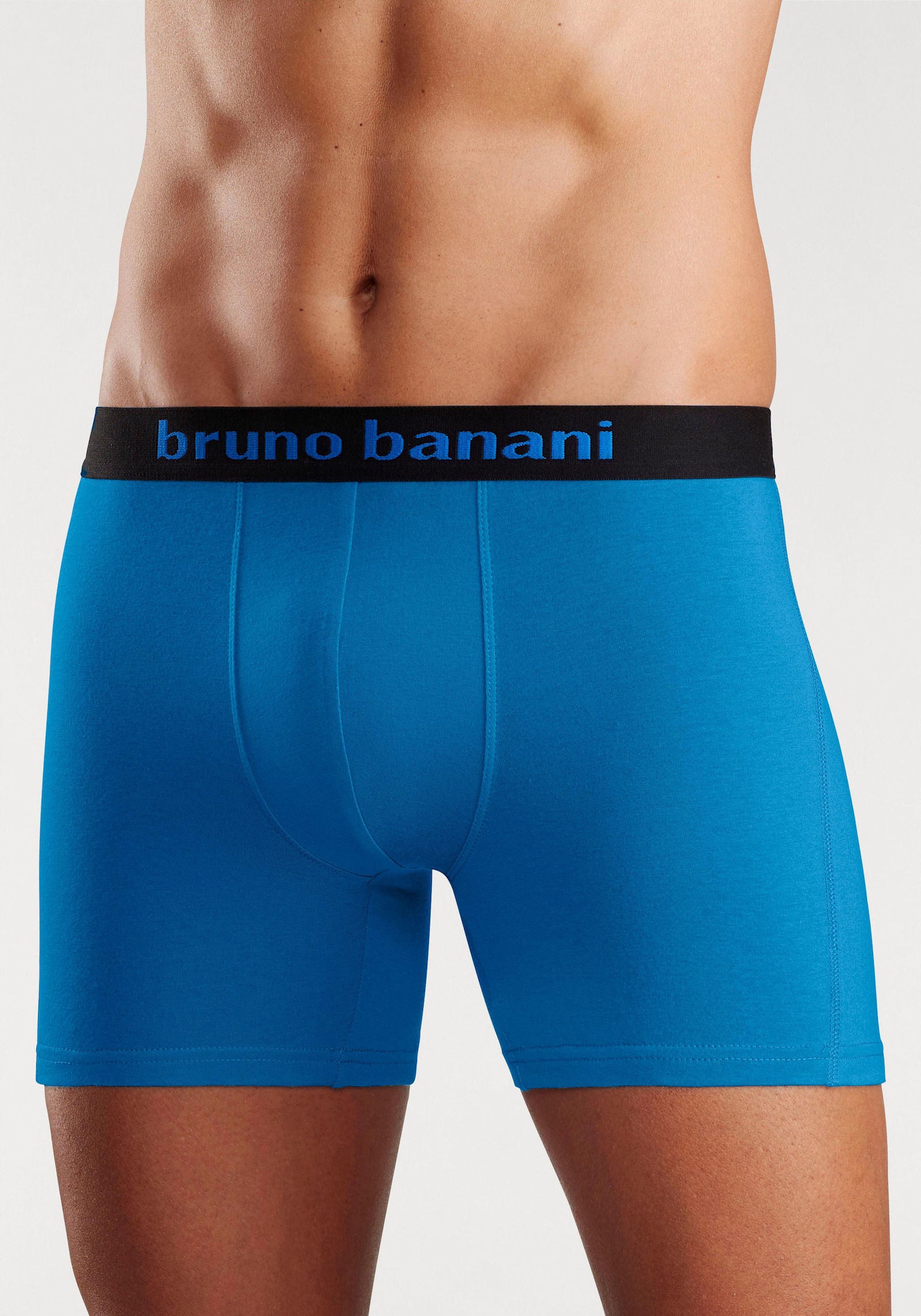 Bruno Banani Boxer - grau, türkis, schwarz, petrol
