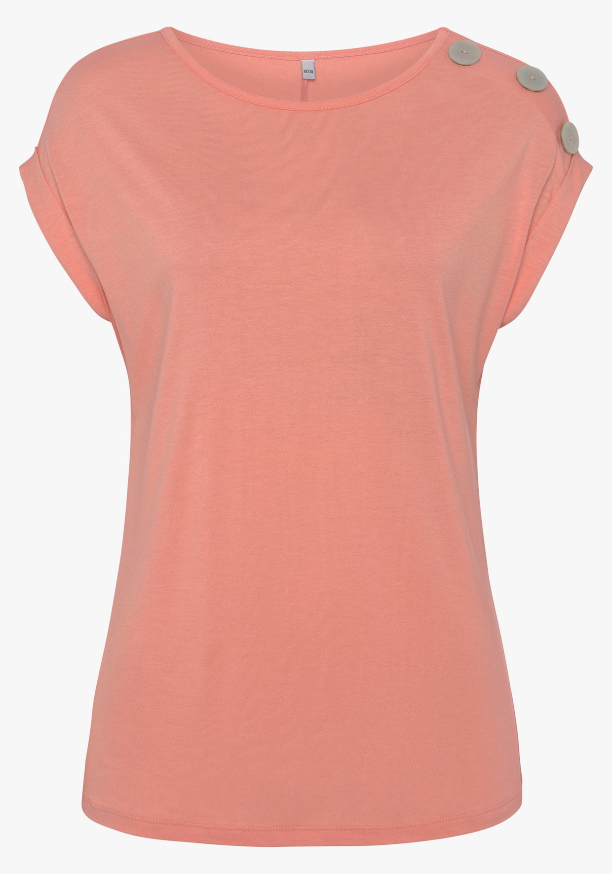 Buffalo Shirt met korte mouwen - peach