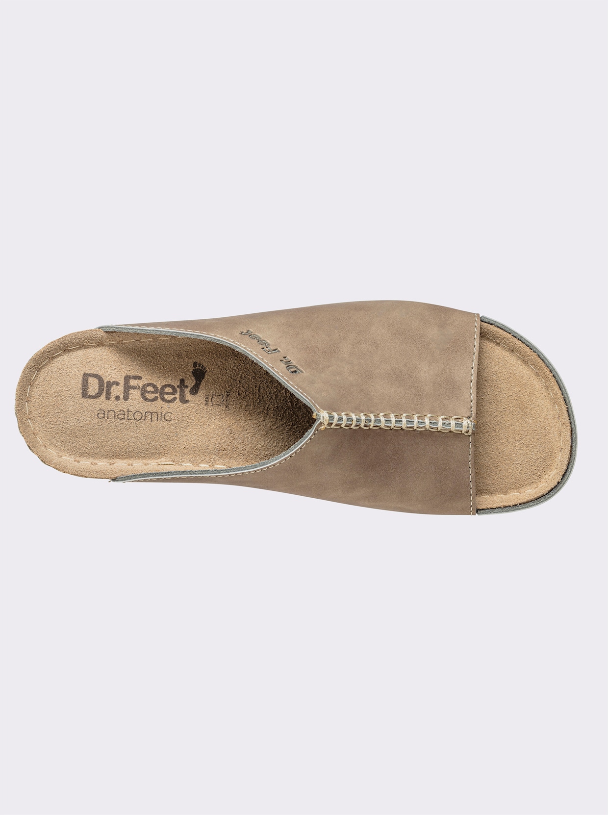 Dr. Feet Chaussons - taupe