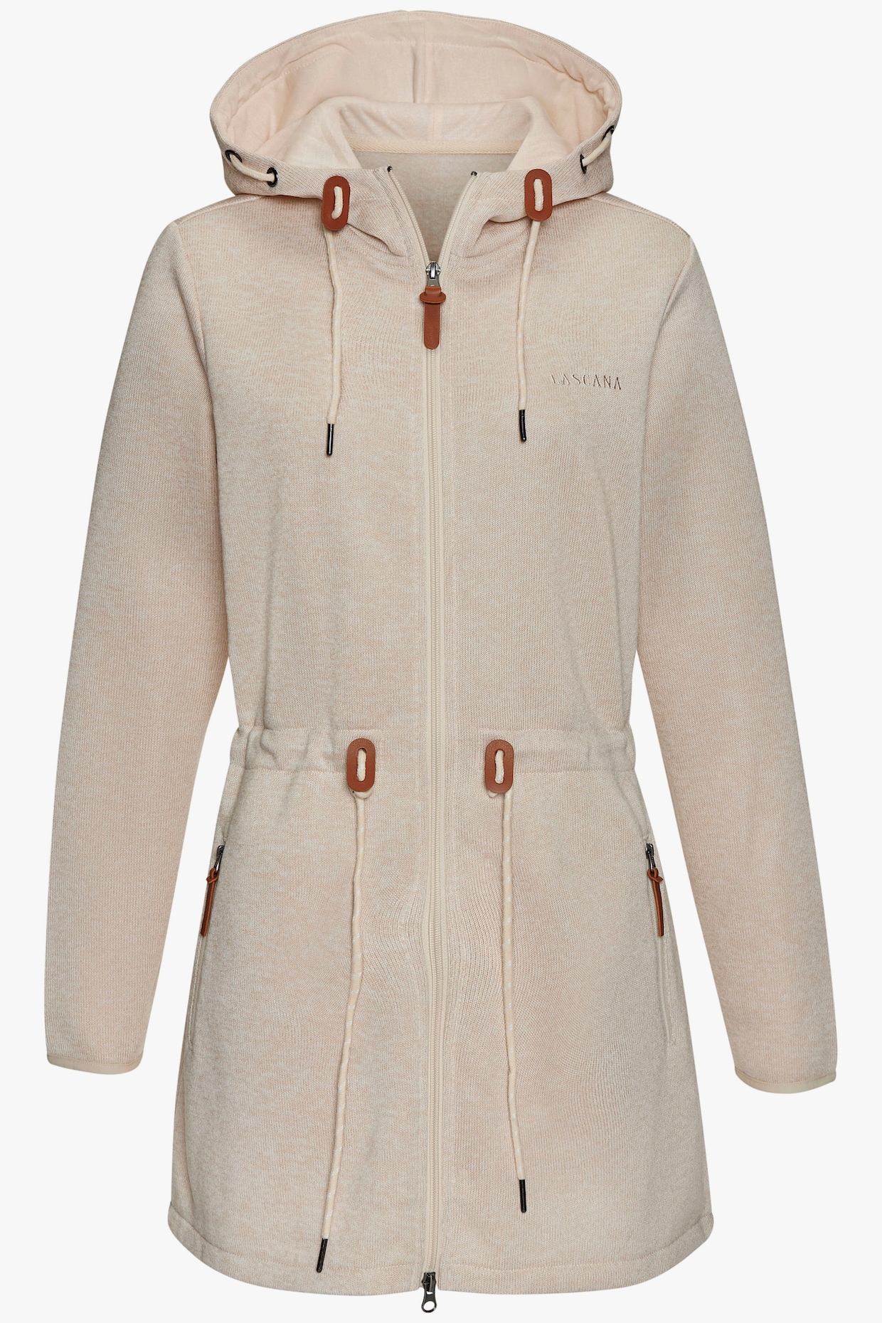 LASCANA Fleecejacke - beige