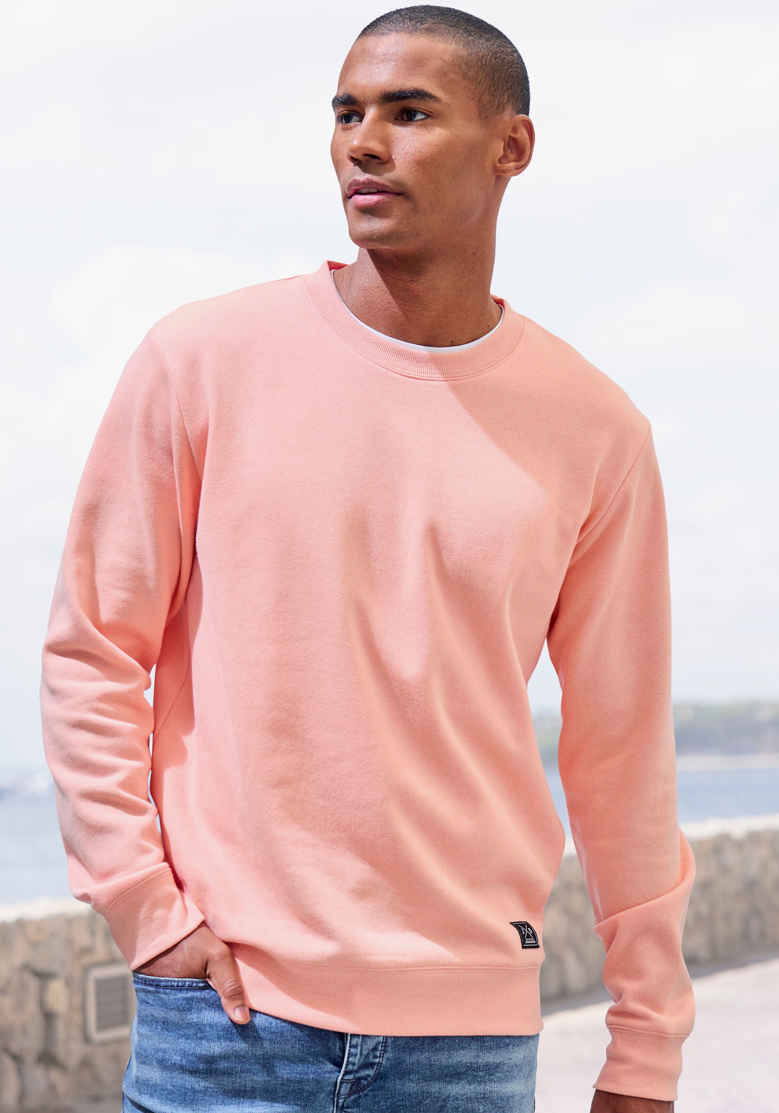 John Devin Sweatshirt - apricot