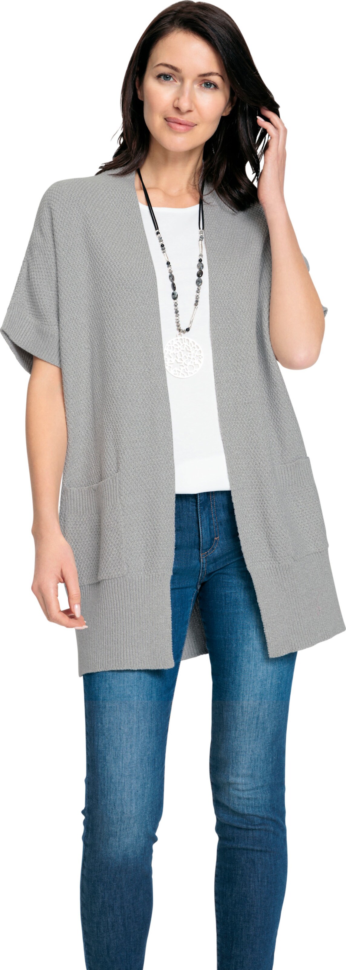 Thumbnail - Longstrickjacke
