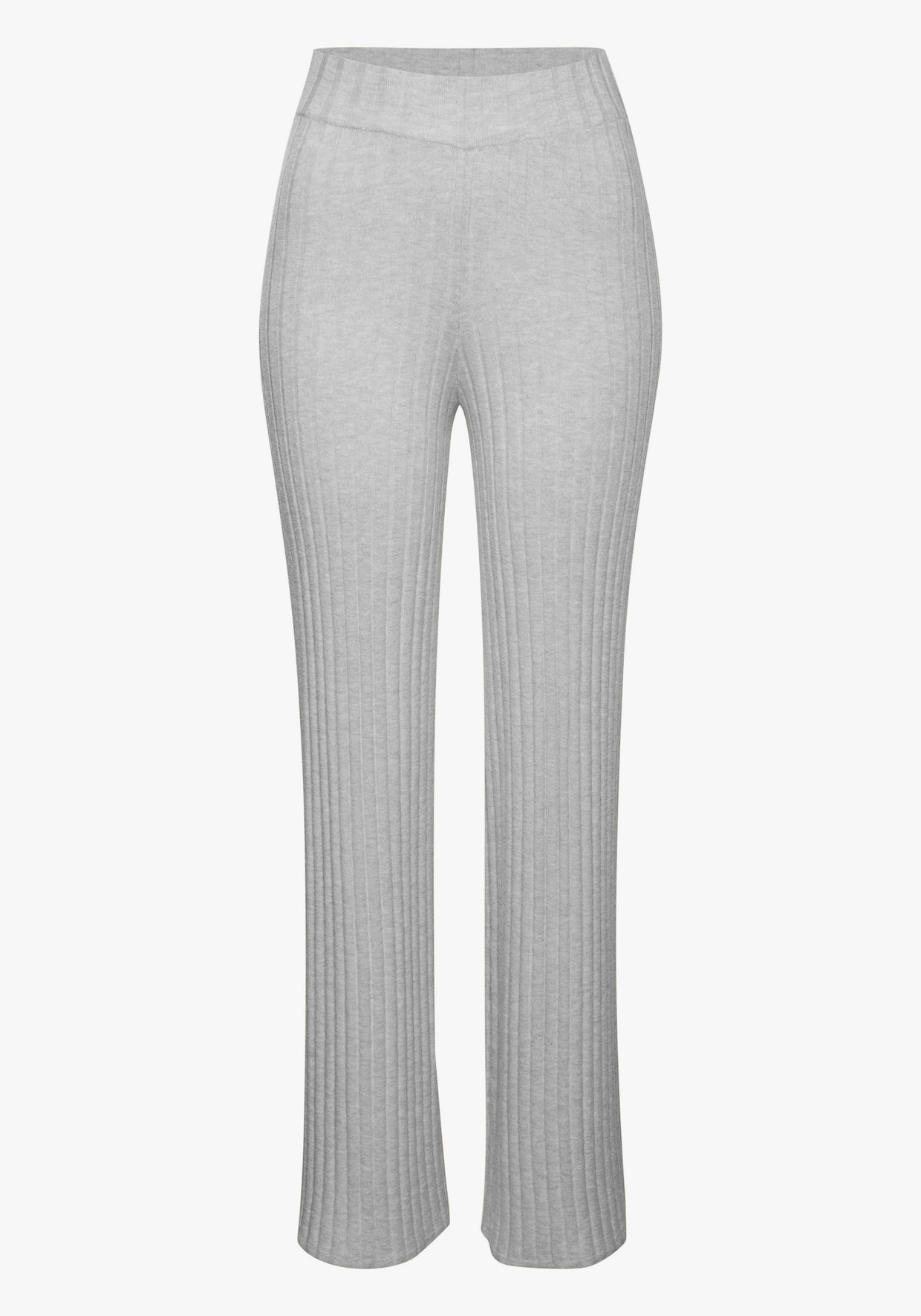 Homewear-broek - lichtgrijs gemêleerd