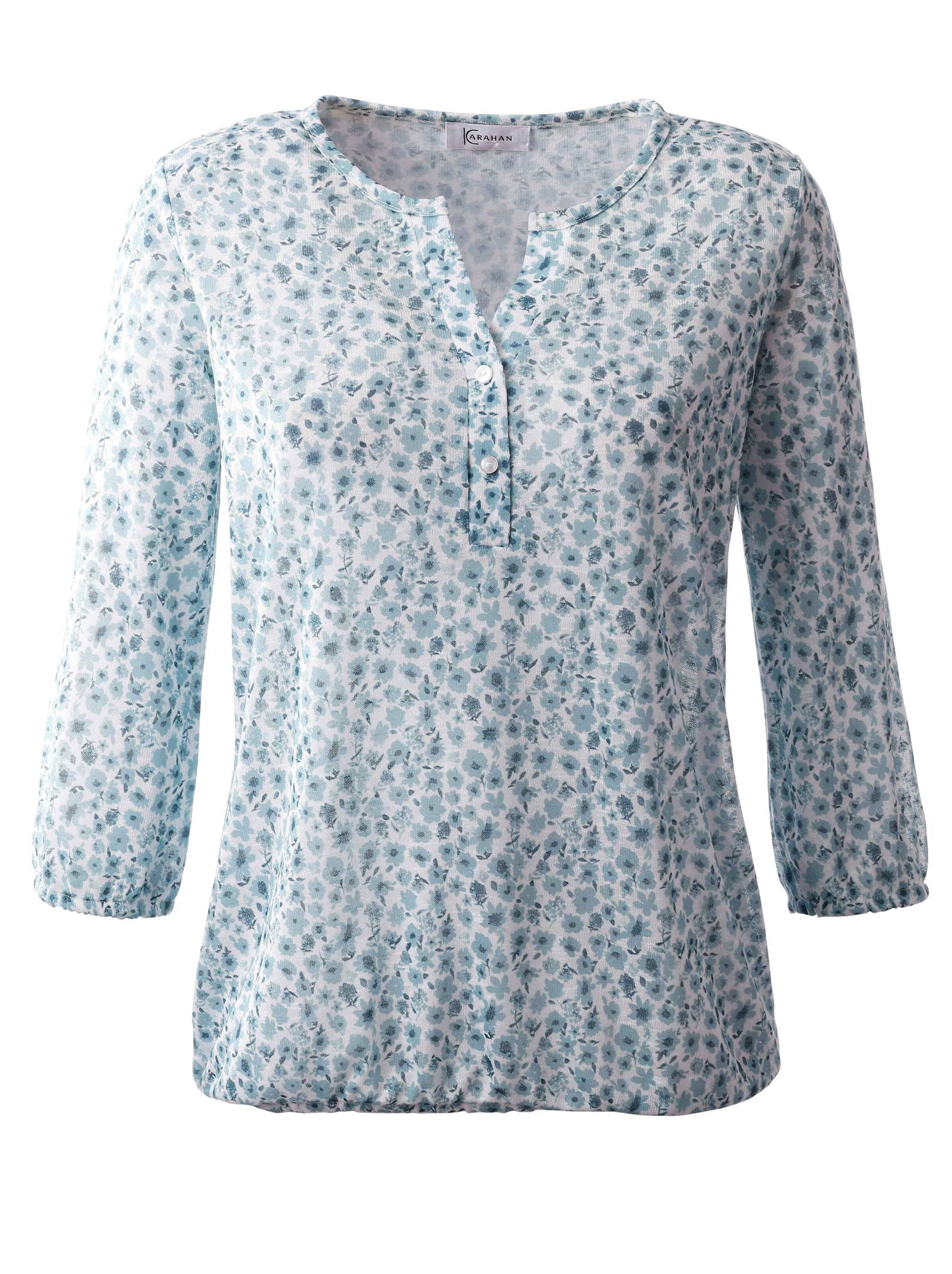 Shirt - mint-gemustert