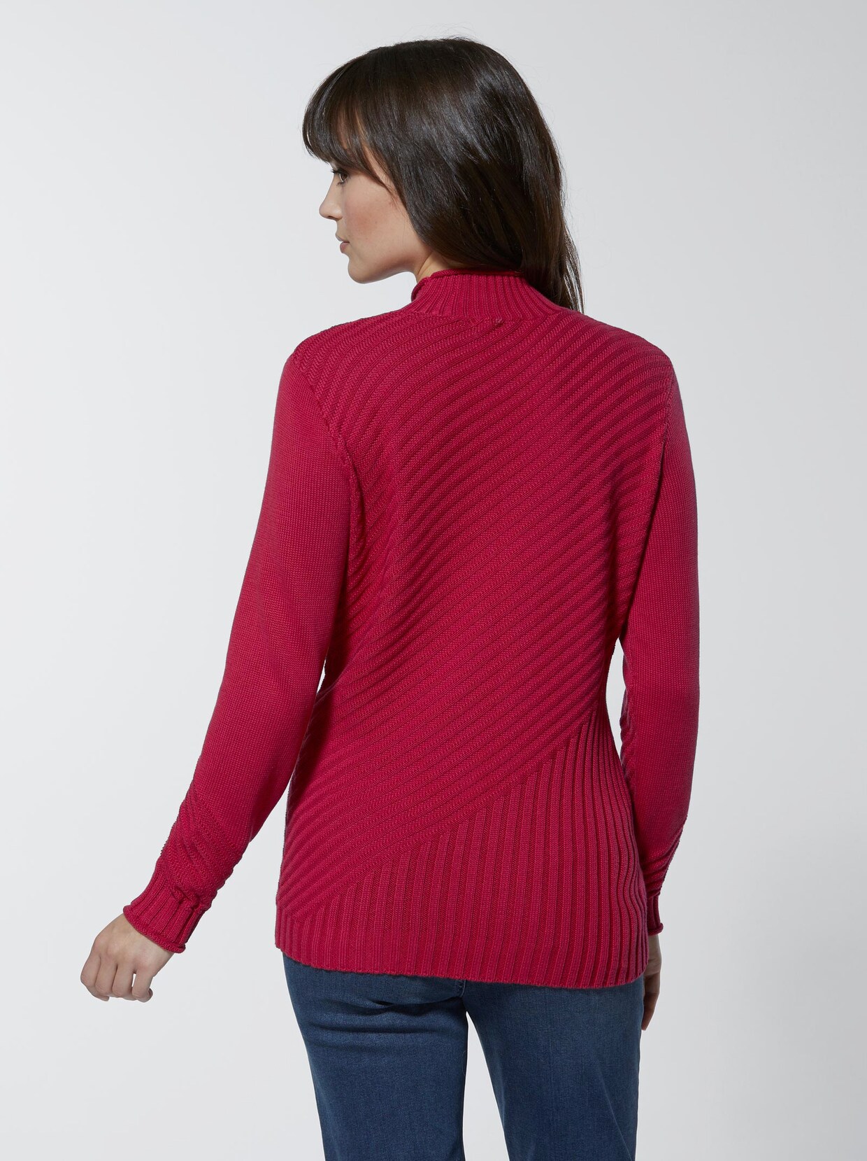 Creation L Premium Pullover van Pima katoen - rood