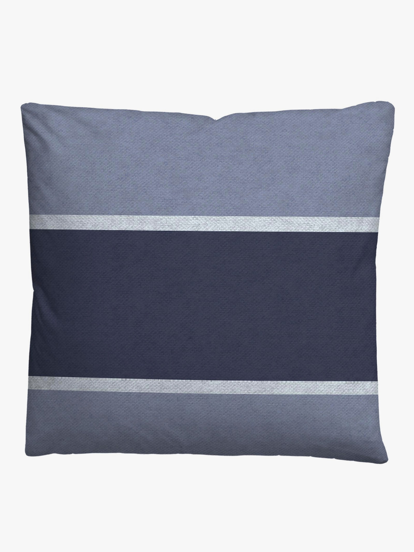 Biberna Bettwäsche - marine-meliert