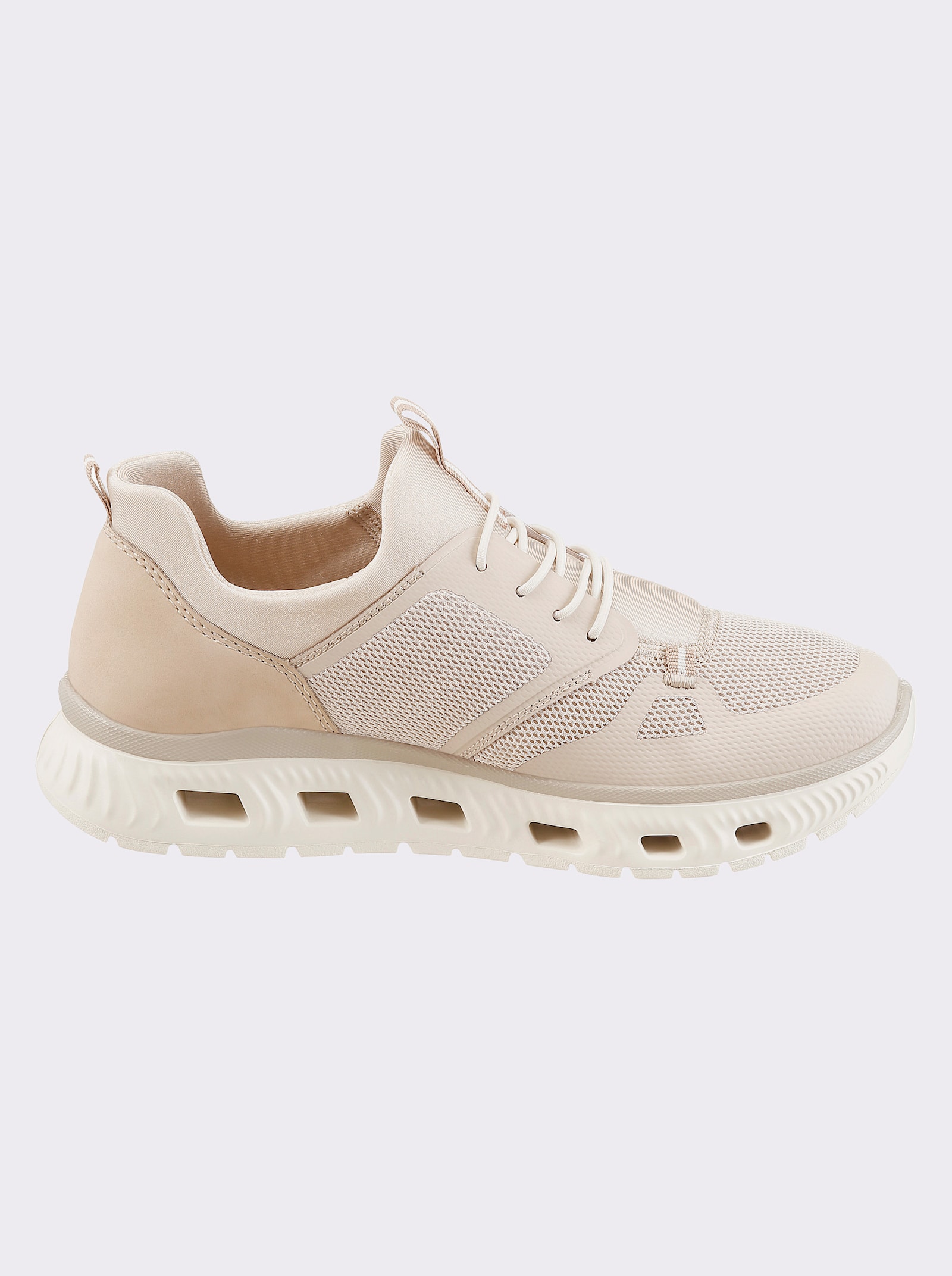 Rieker Sneaker mit leichter Sohle - ecru