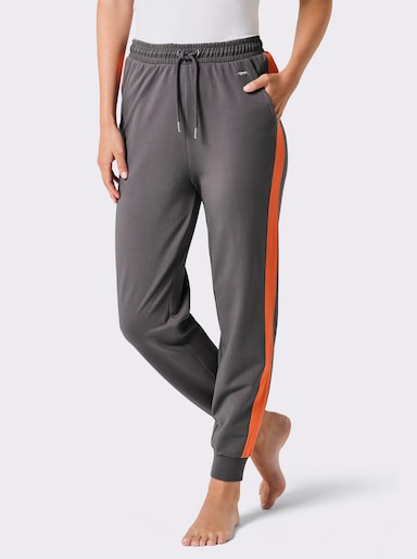 feel good Hose - anthrazit-orange