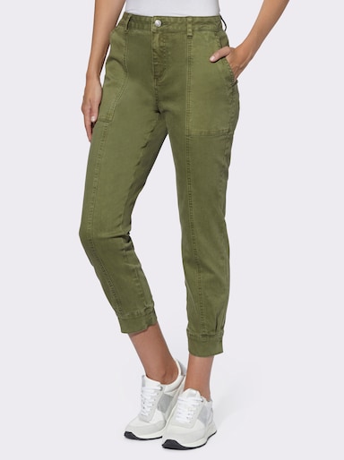 heine 7/8-Jeans - oliv