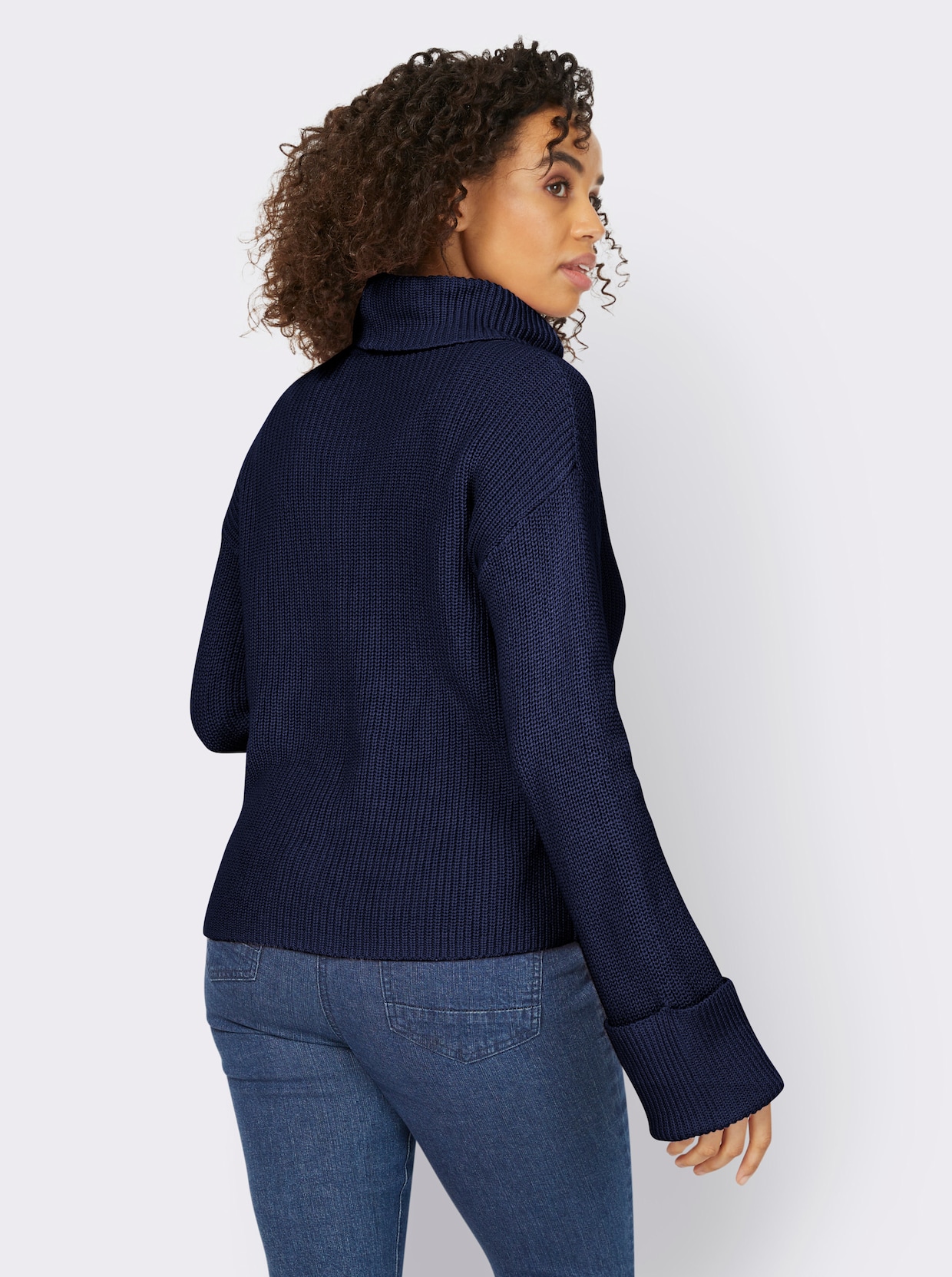 heine Rollkragenpullover - marine