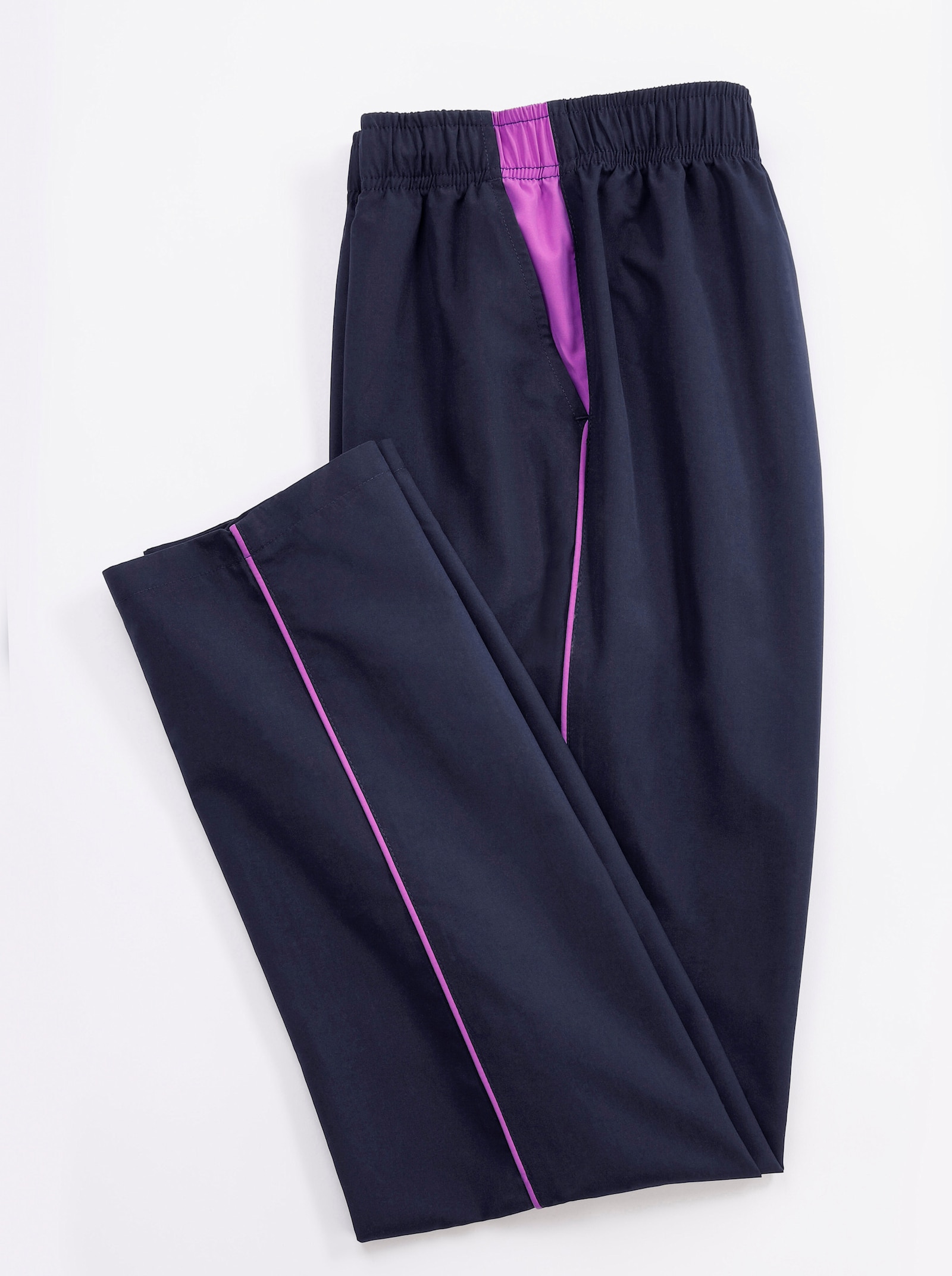 Catamaran Sports Športové nohavice z mikrovlákna - námornícka modrá a orgovánová