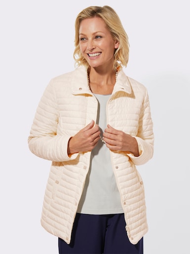 Steppjacke - champagner