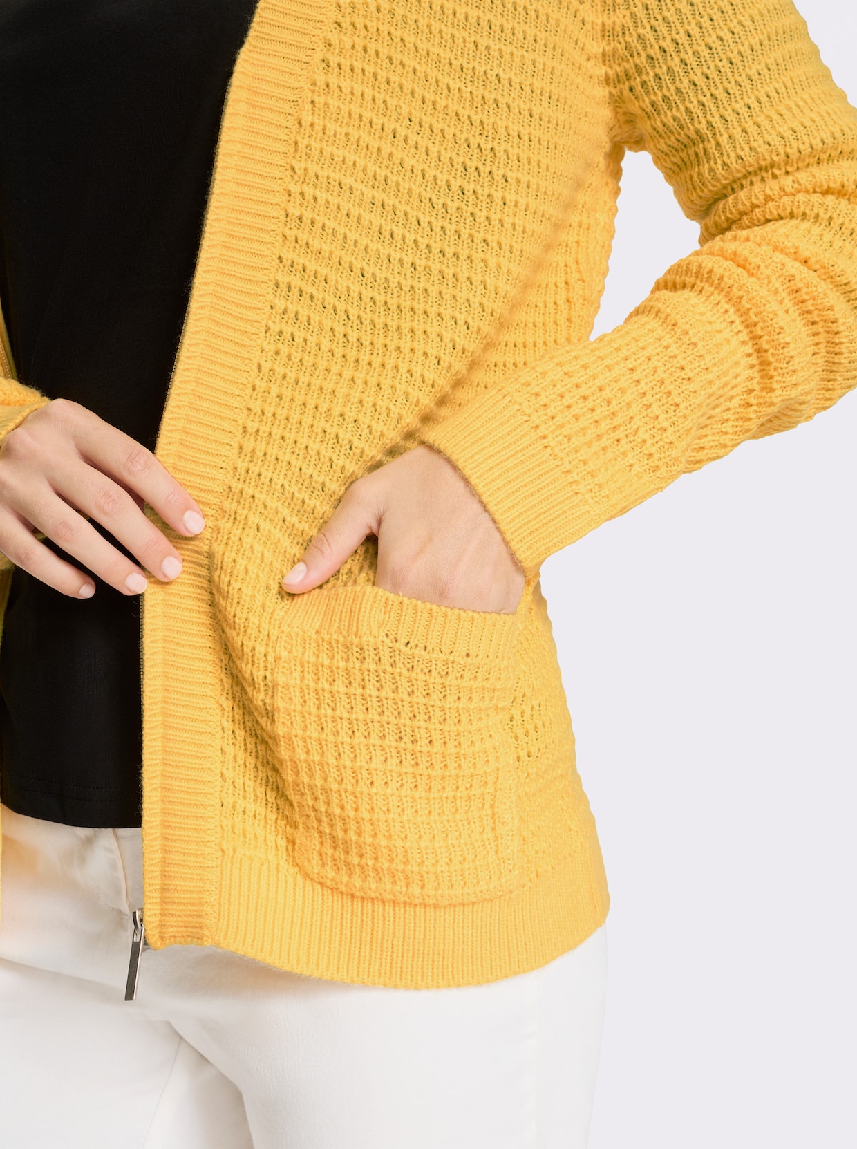 Cardigan - gelb