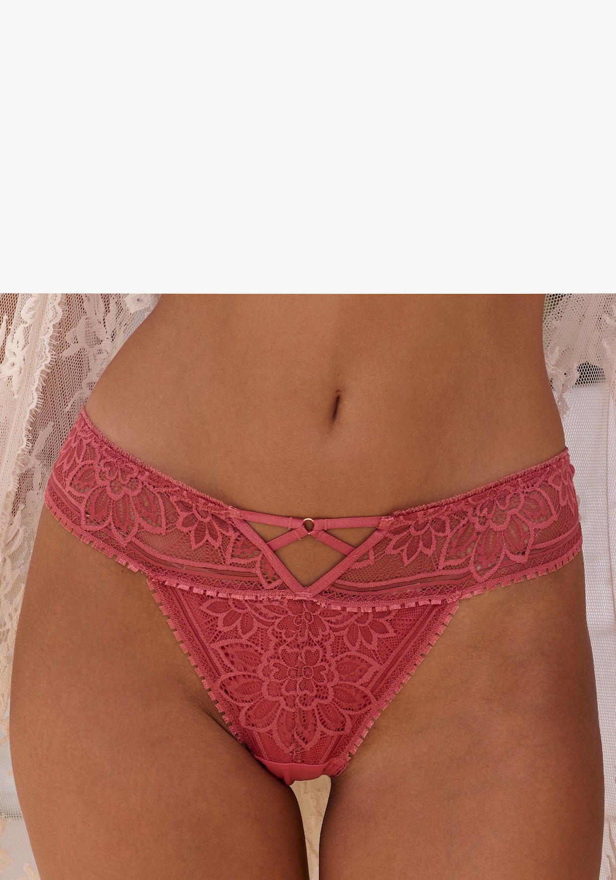 LASCANA String - kastanie