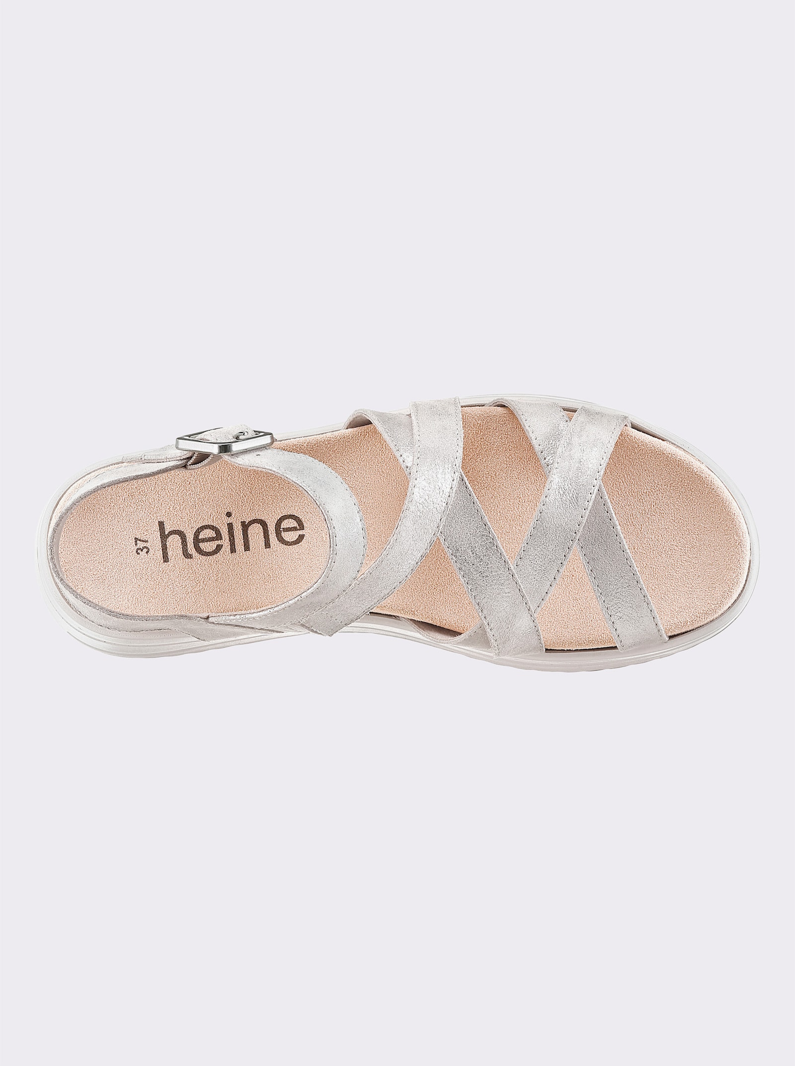 heine Sandalette - silberfarben