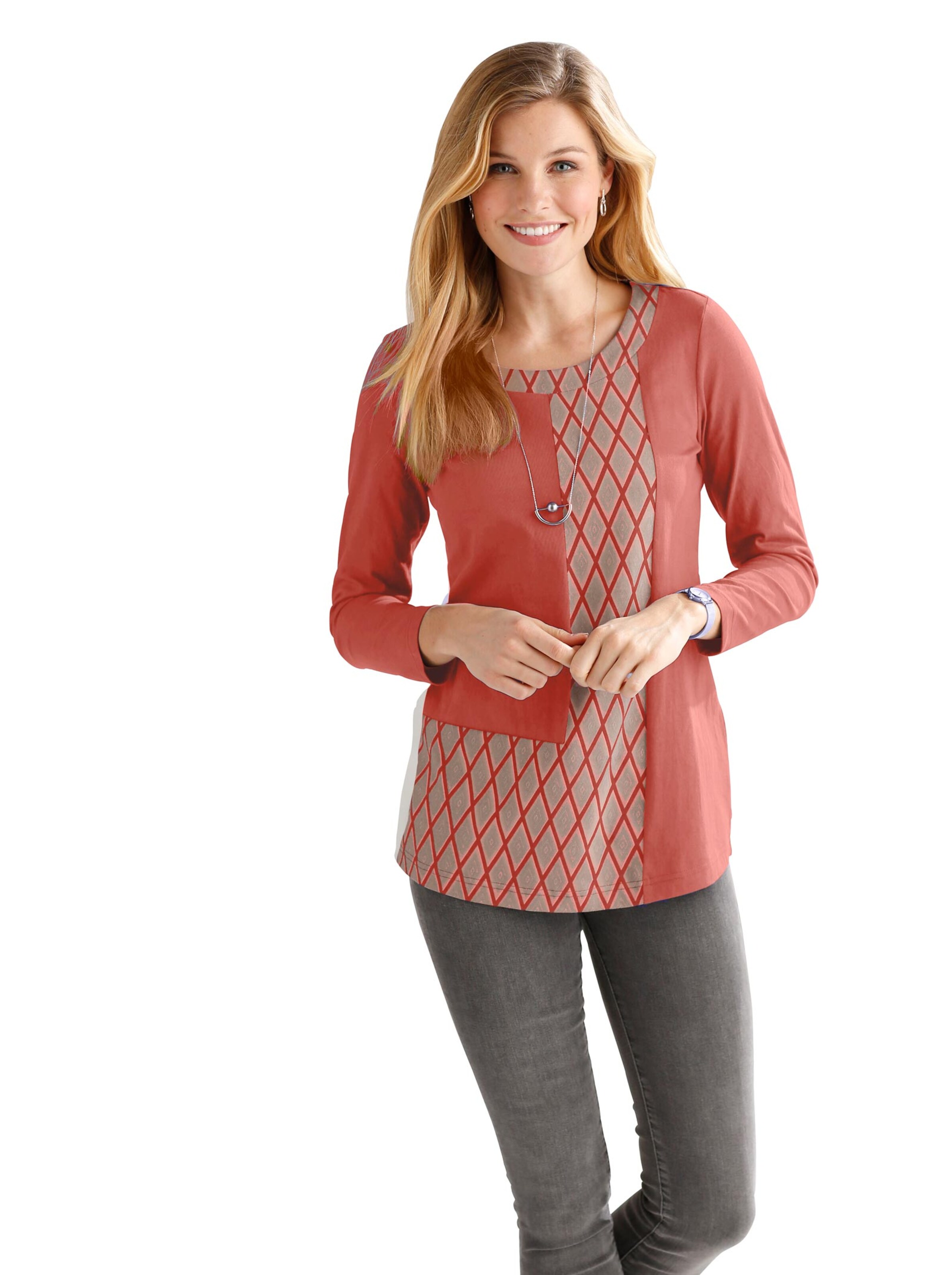 Longshirt - terrakotta