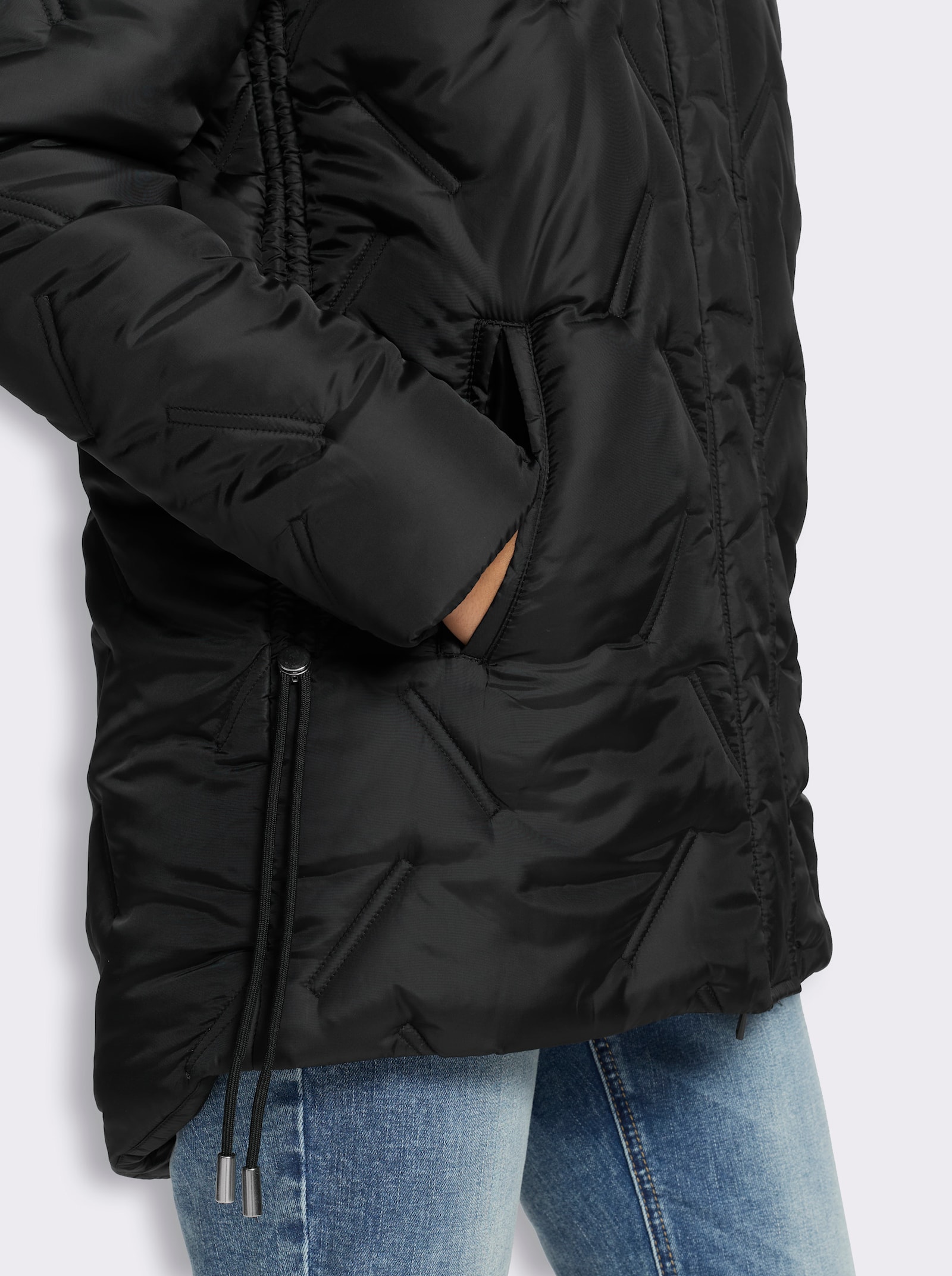 heine Steppjacke - schwarz