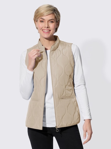 Steppweste wellenförmige Steppung - sand