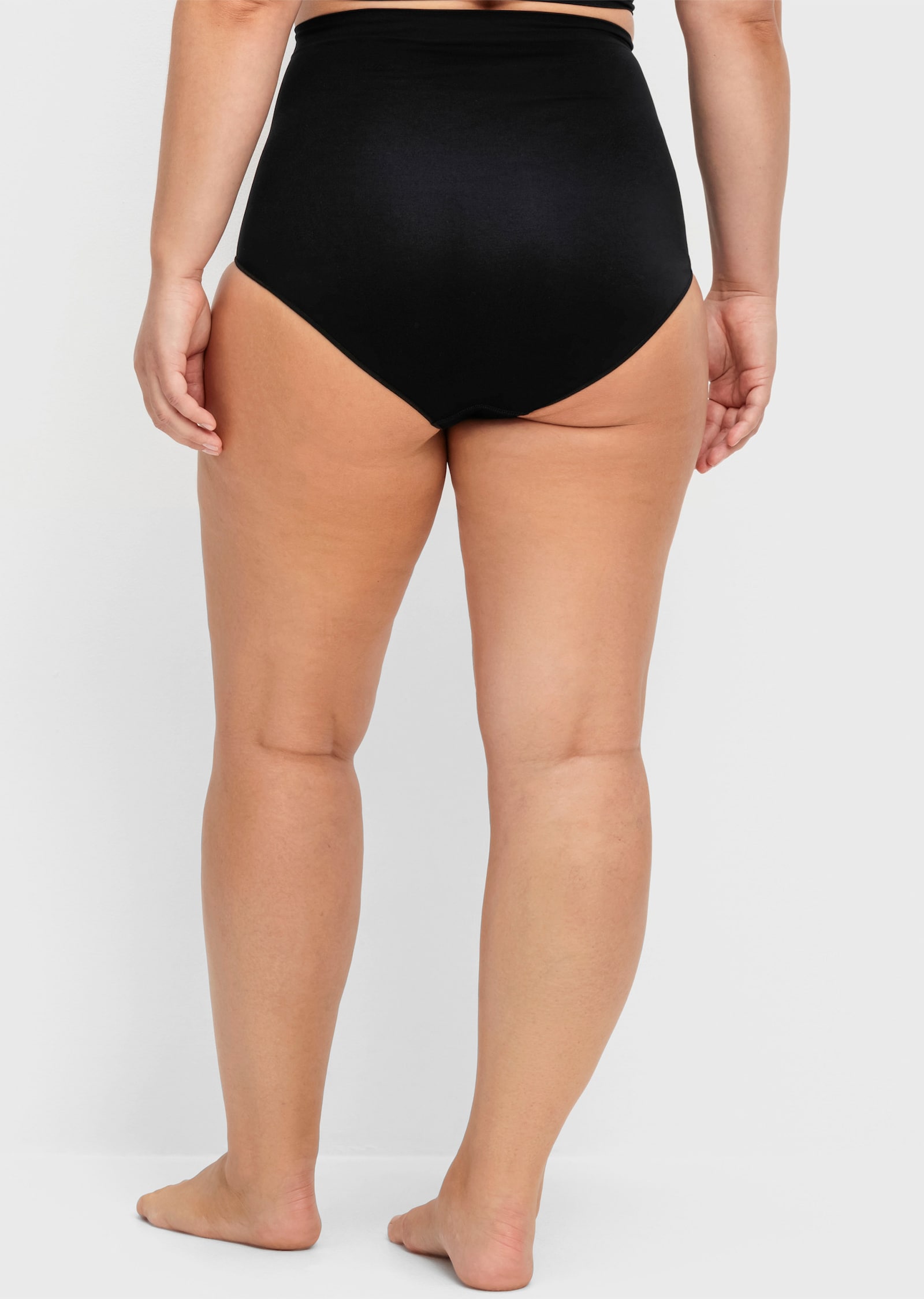 sheego Formslip im Doppelpack, extrahohe Taille - hautfarben+schwarz