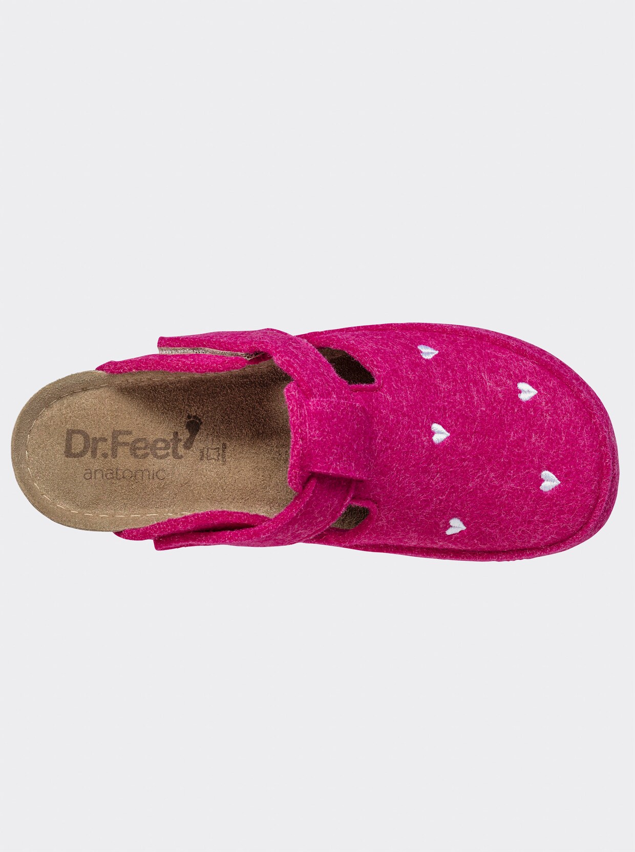 Dr. Feet Chaussons - fuchsia