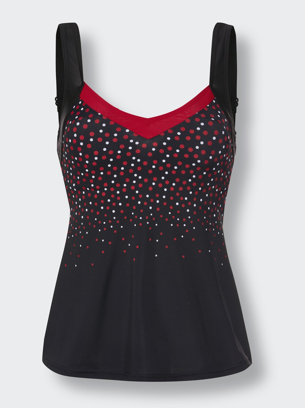 feel good TankiniTop in schwarzbedruckt Witt