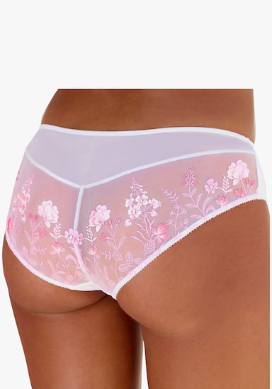 LASCANA Tanga - wit/roze